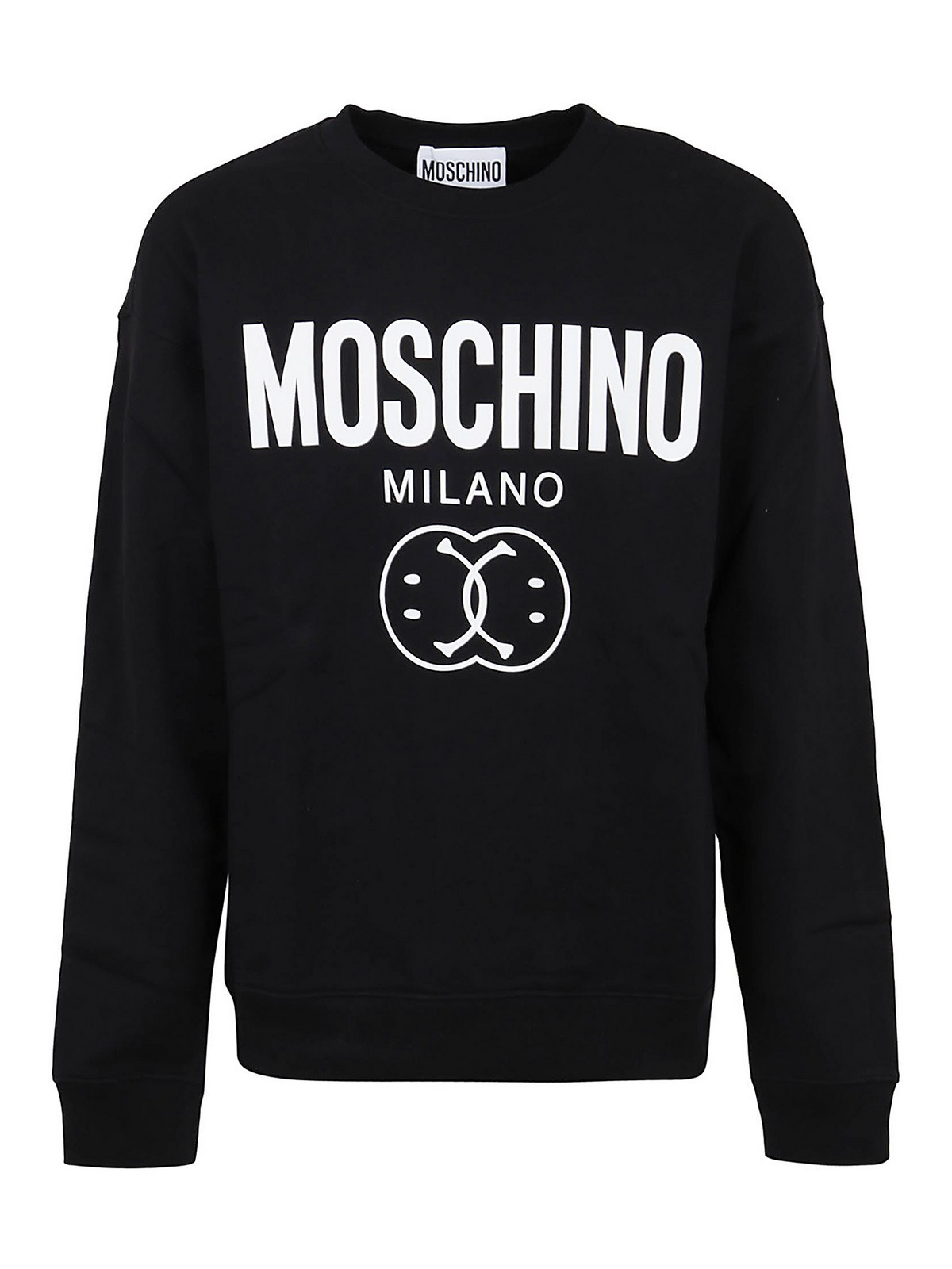 Shop Moschino Logo Printed Sweatshirt In Multicolor