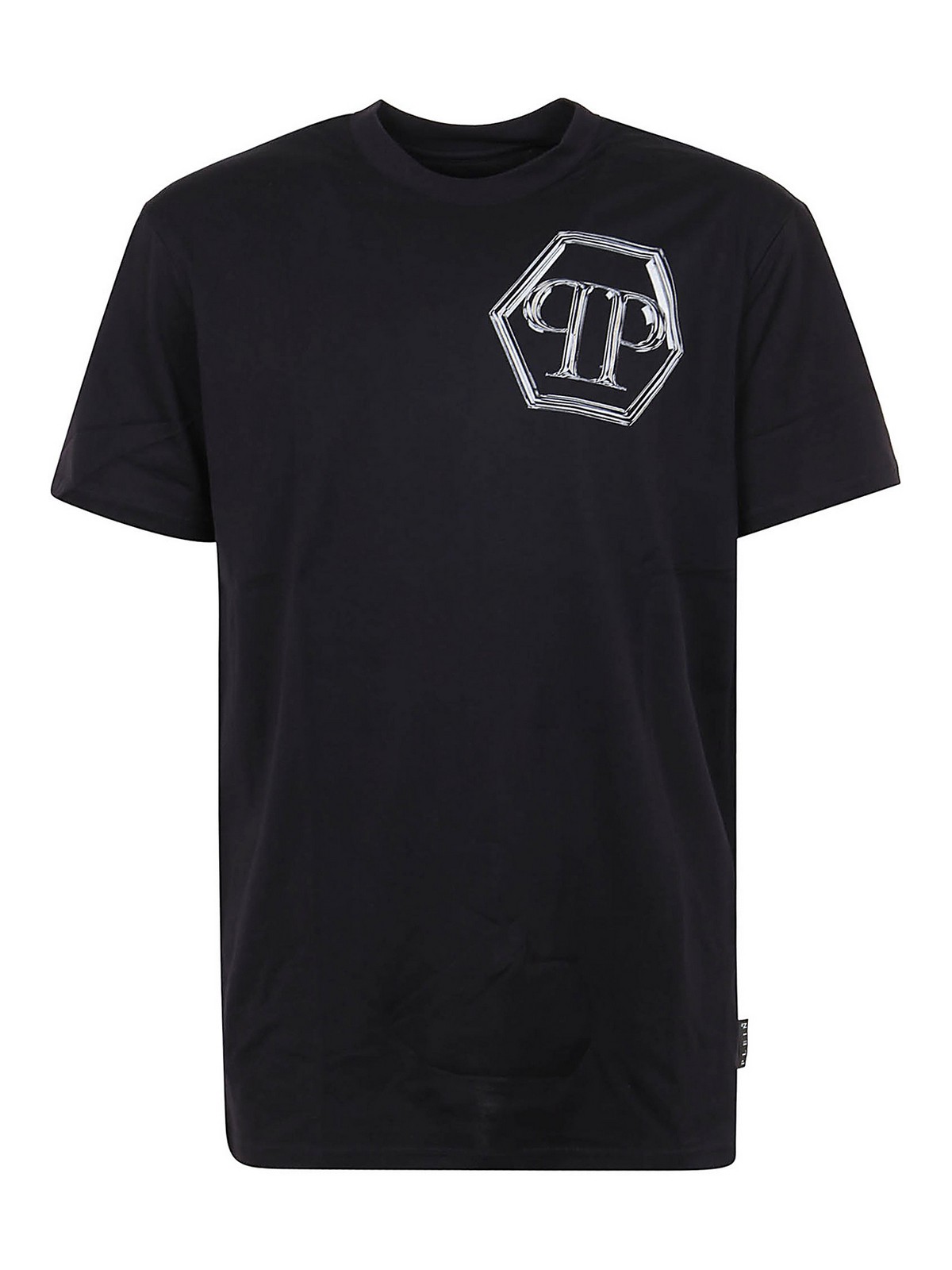 Philipp Plein Logo printed T-shirt - Black | MTK5711PJY002N0201
