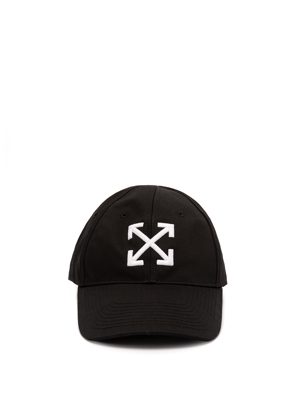 Off-White Arrow baseball cap - Black - Women|OWLB026C99FAB0011001