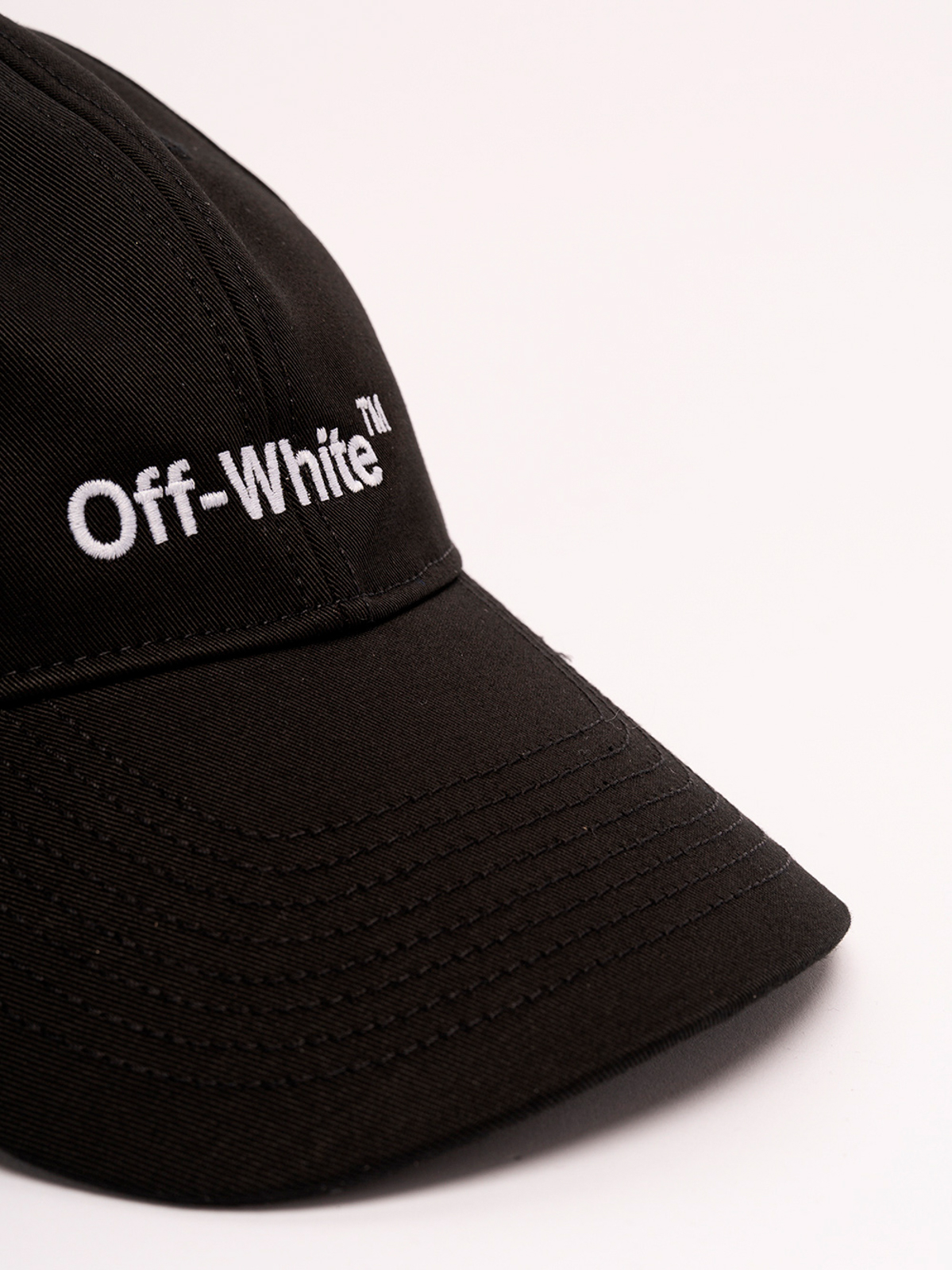 Off-White Helvetica baseball cap - Black|OWLB026C99FAB0021001
