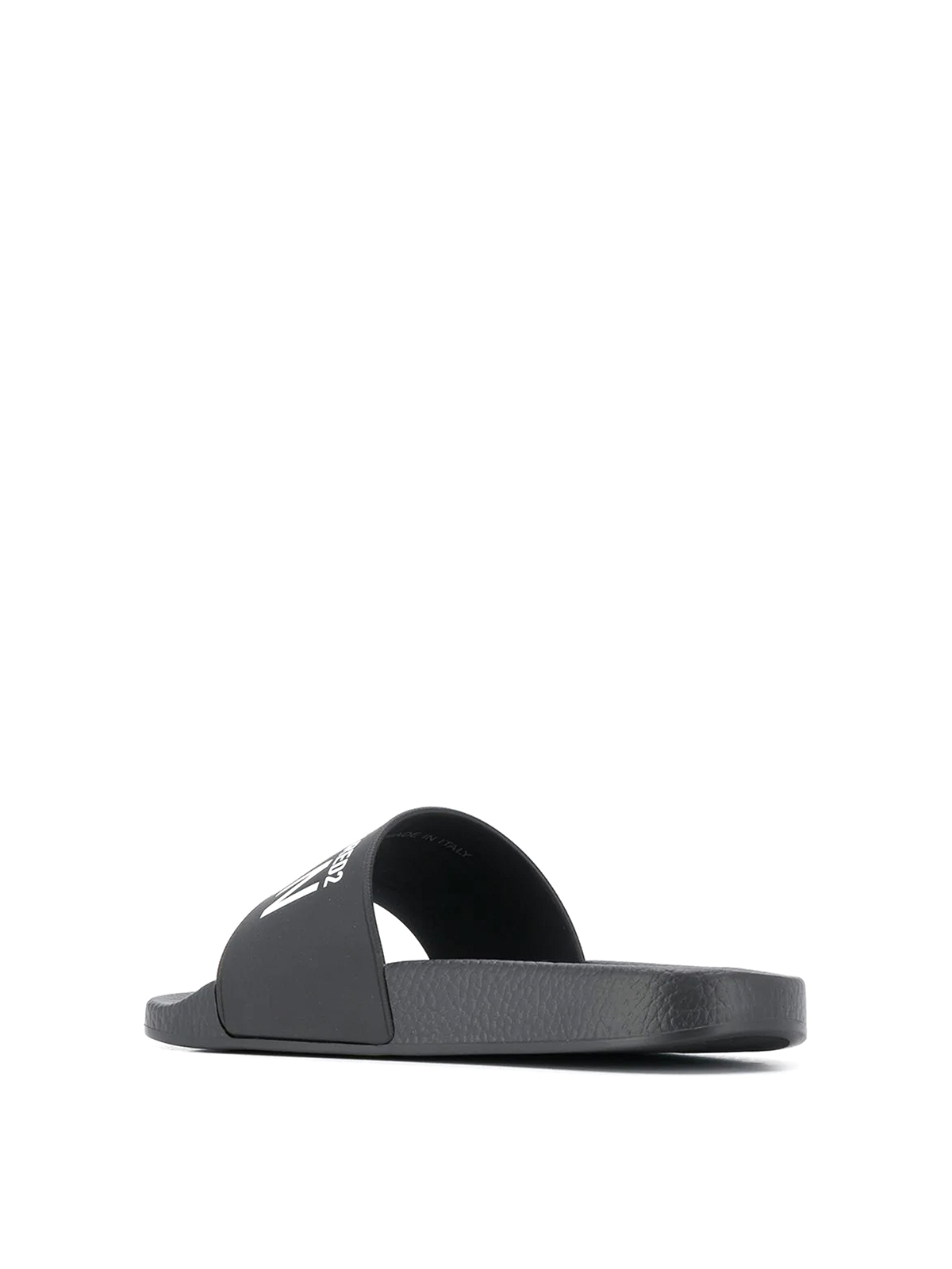 DSQUARED2 ICON SLIDE サンダル 43 美品 DSQUARED2 (ディースクエアード) ICON プリント スライド