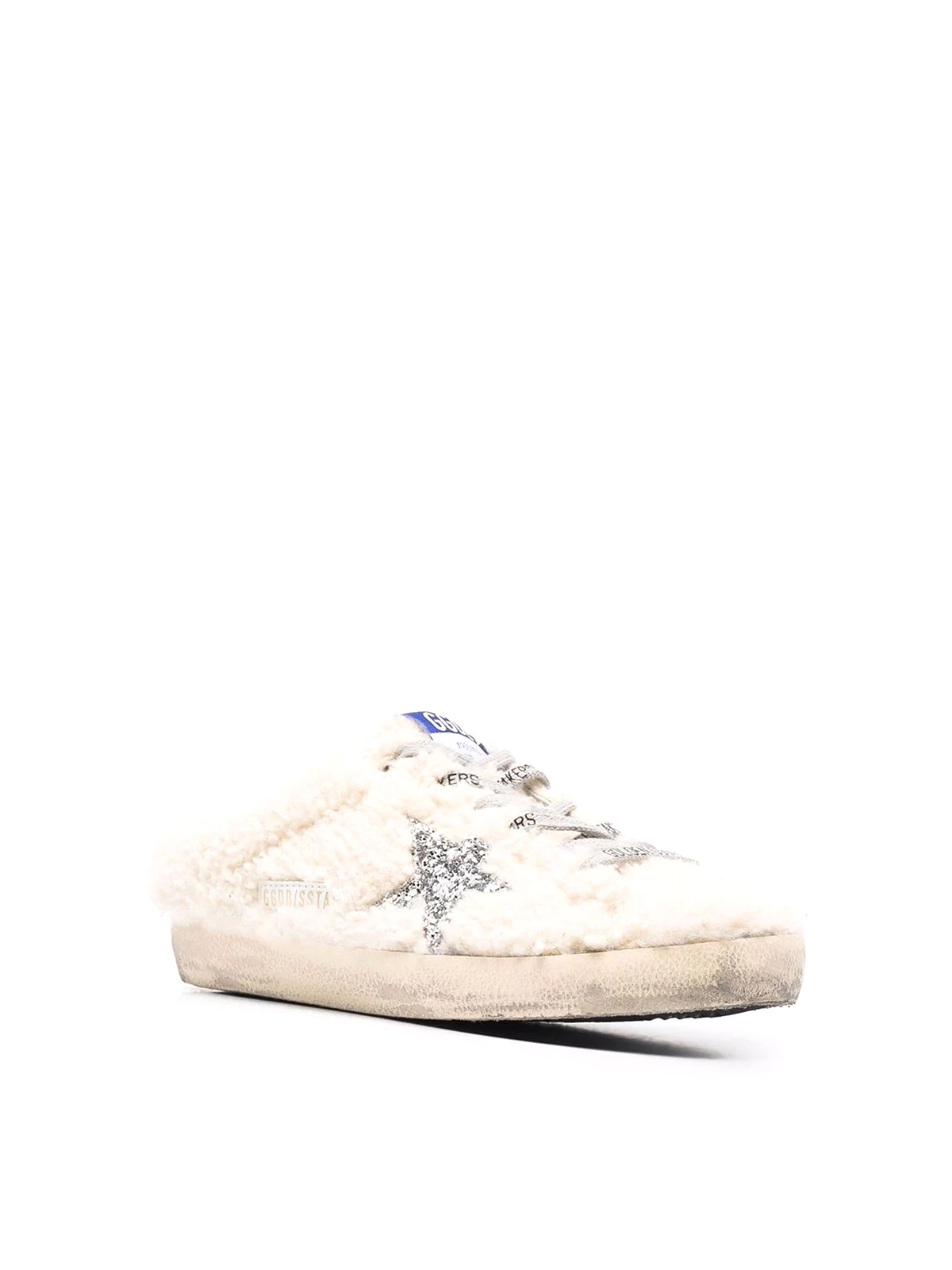 Shop Golden Goose Superstar Mules In Crema