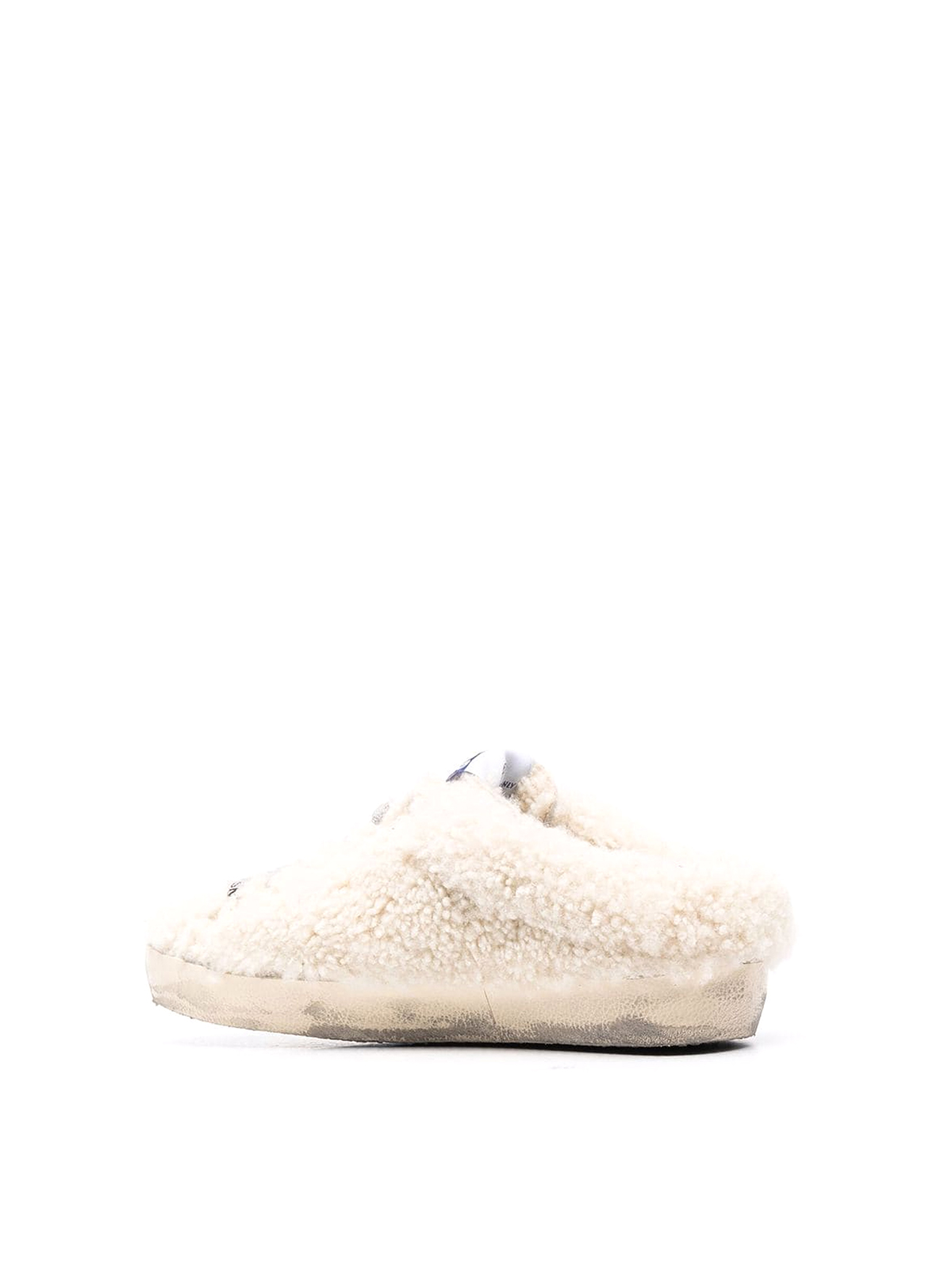 Shop Golden Goose Superstar Mules In Crema