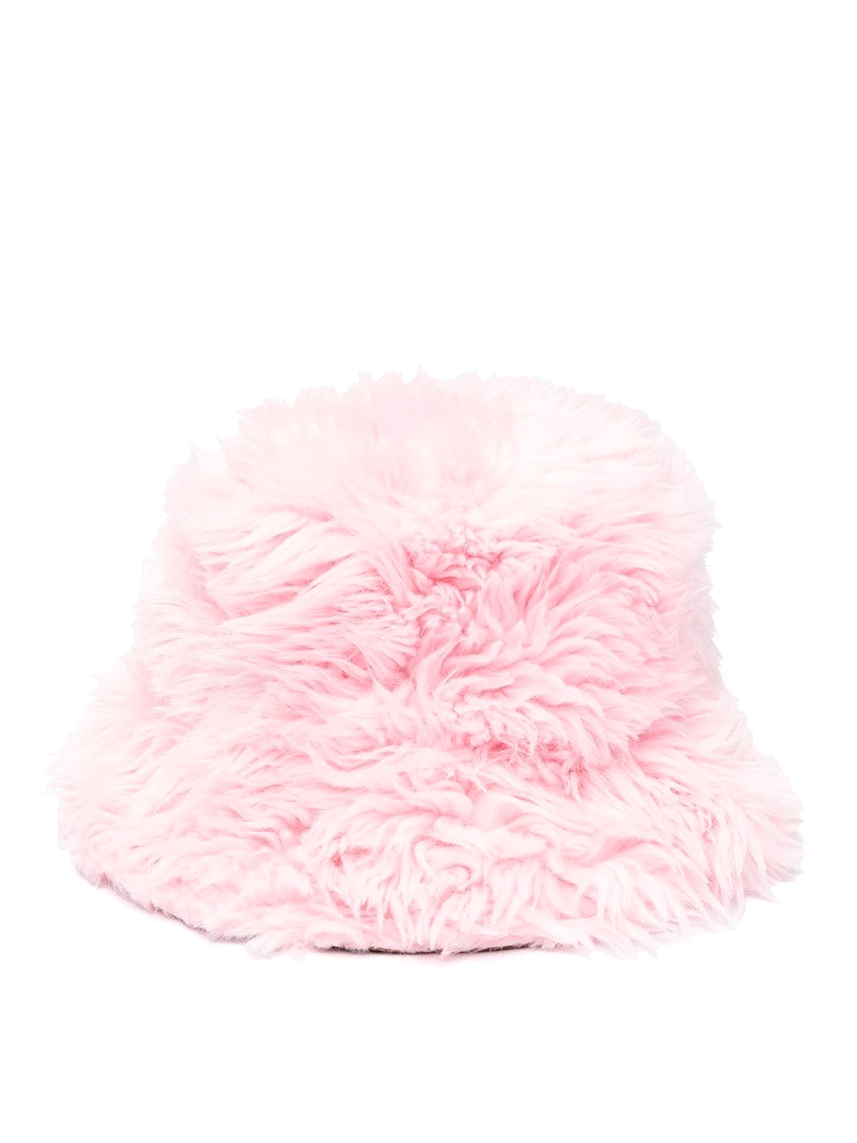 M.S.G.M. Faux fur bucket hat - Pink - Women|3341MDL0522762611