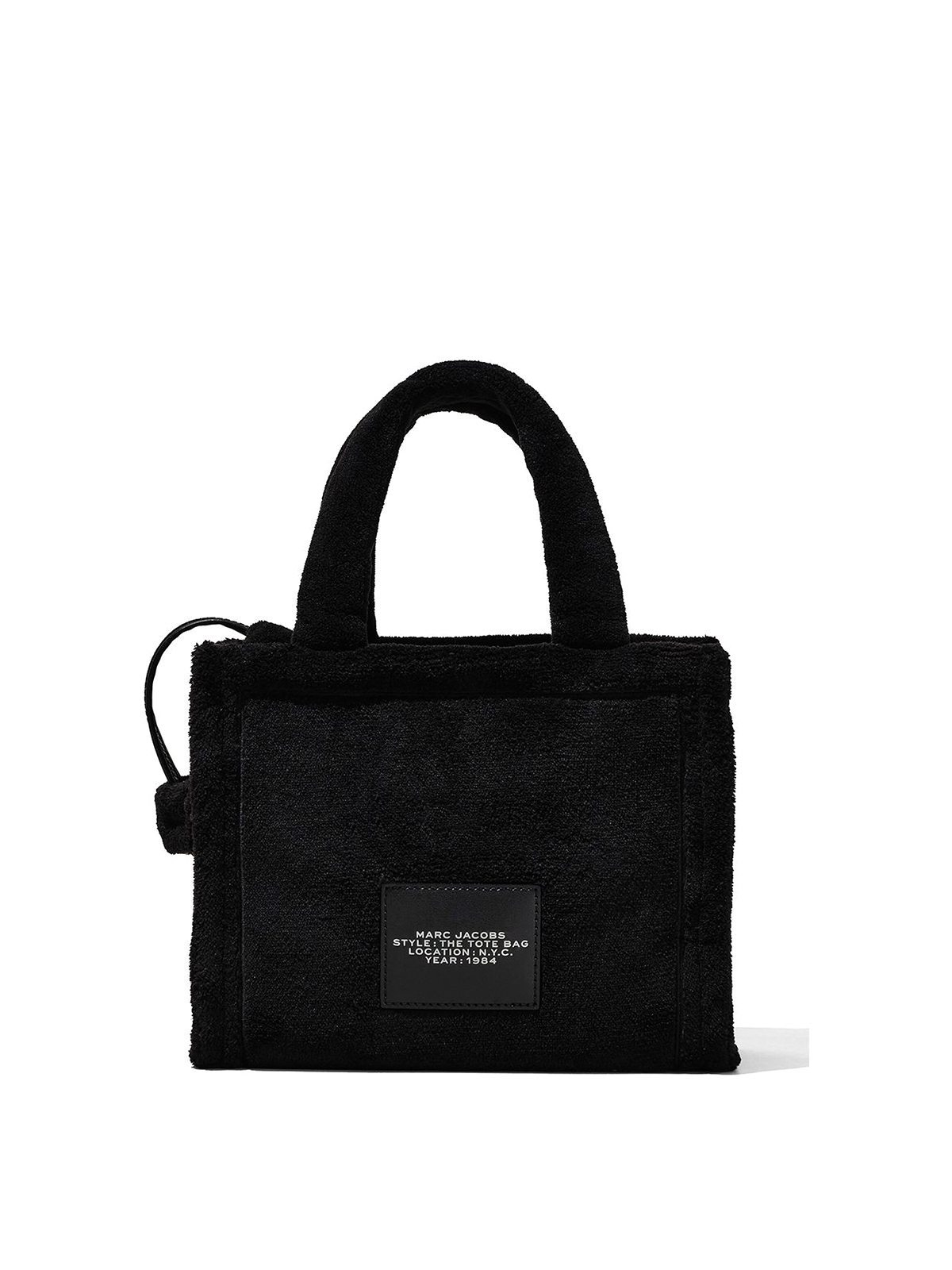 Shop Marc Jacobs The Terry Mini Tote Bag In Black