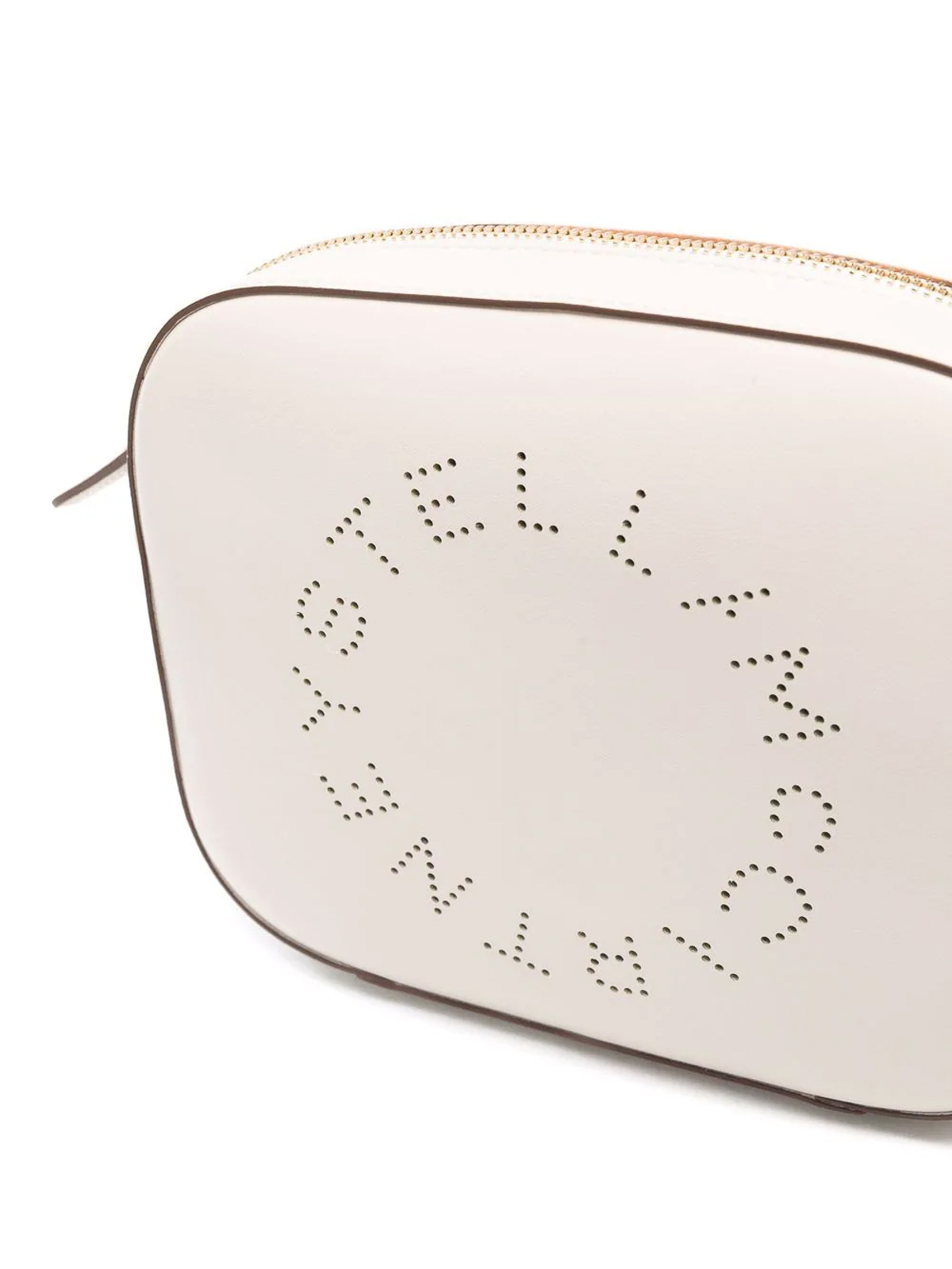 Shop Stella Mccartney Stella Logo Crossbody Bag In Blanco