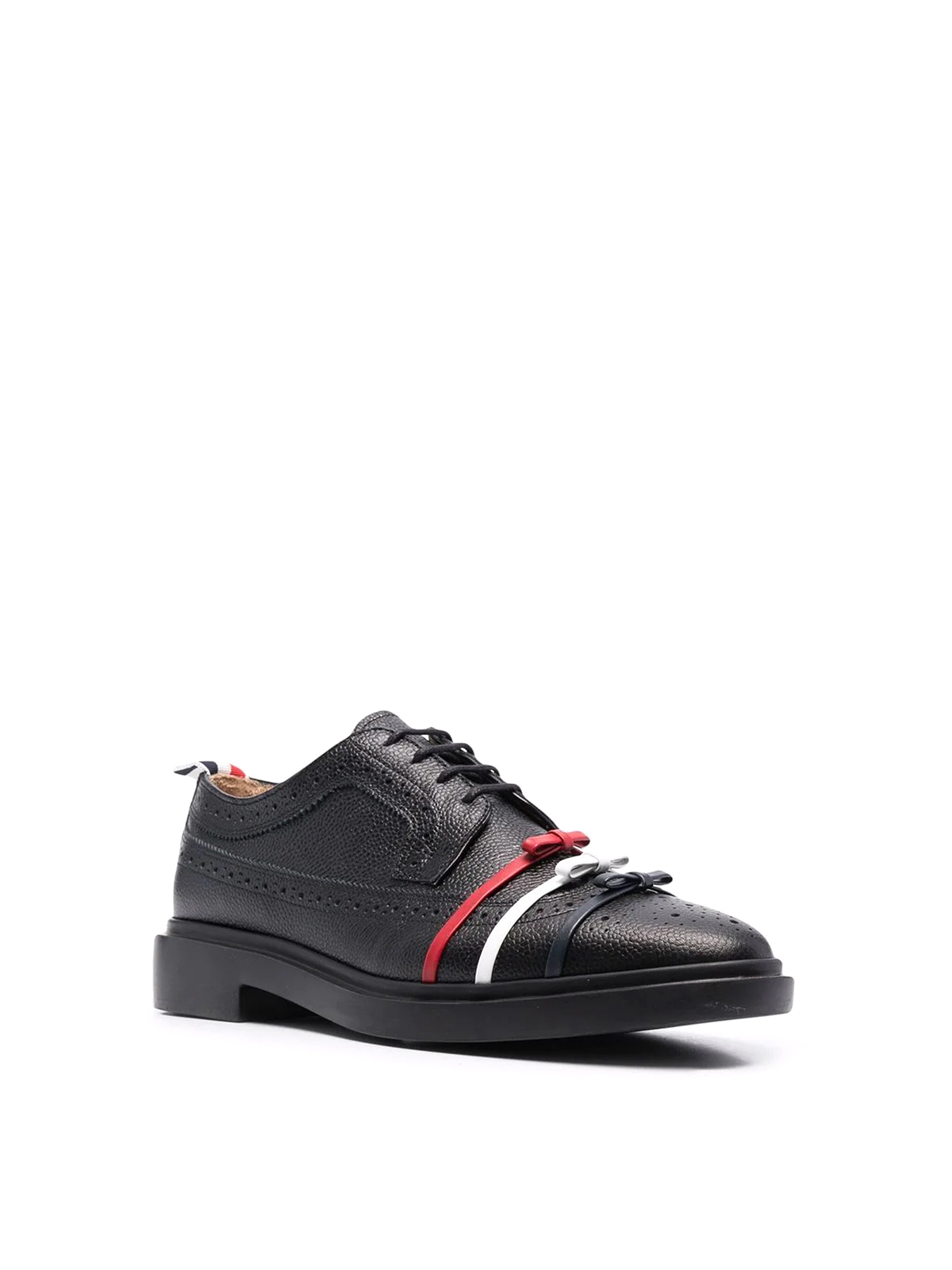 レースアップシューズ Thom Browne - 編み上げ靴 - 黒 - FFD103A06257001