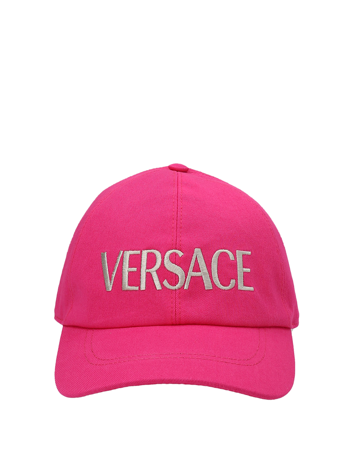 Versace Logo cap - Fuchsia - Men|ICAP006A2347642PB10 | thebs.com