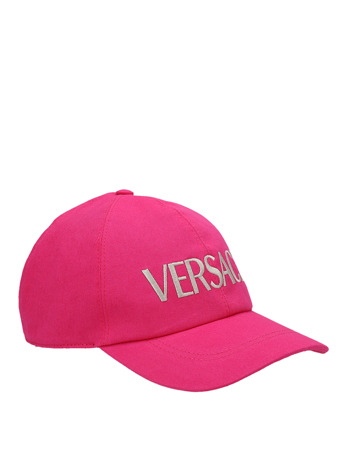 Versace Logo cap - Fuchsia - Men|ICAP006A2347642PB10 | thebs.com