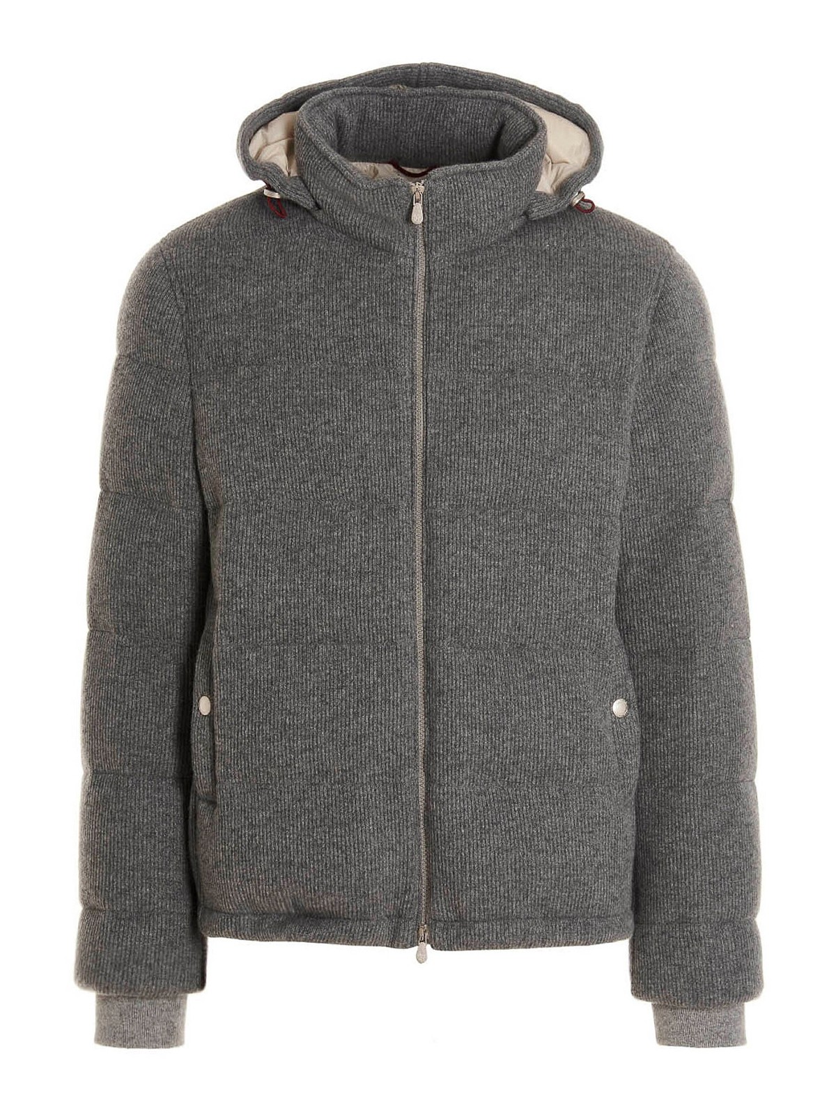 BRUNELLO CUCINELLI ダウンジャケット オリーブグレー　M BRUNELLO CUCINELLI ダウンジャケット オリーブグレー M 【公式通販】