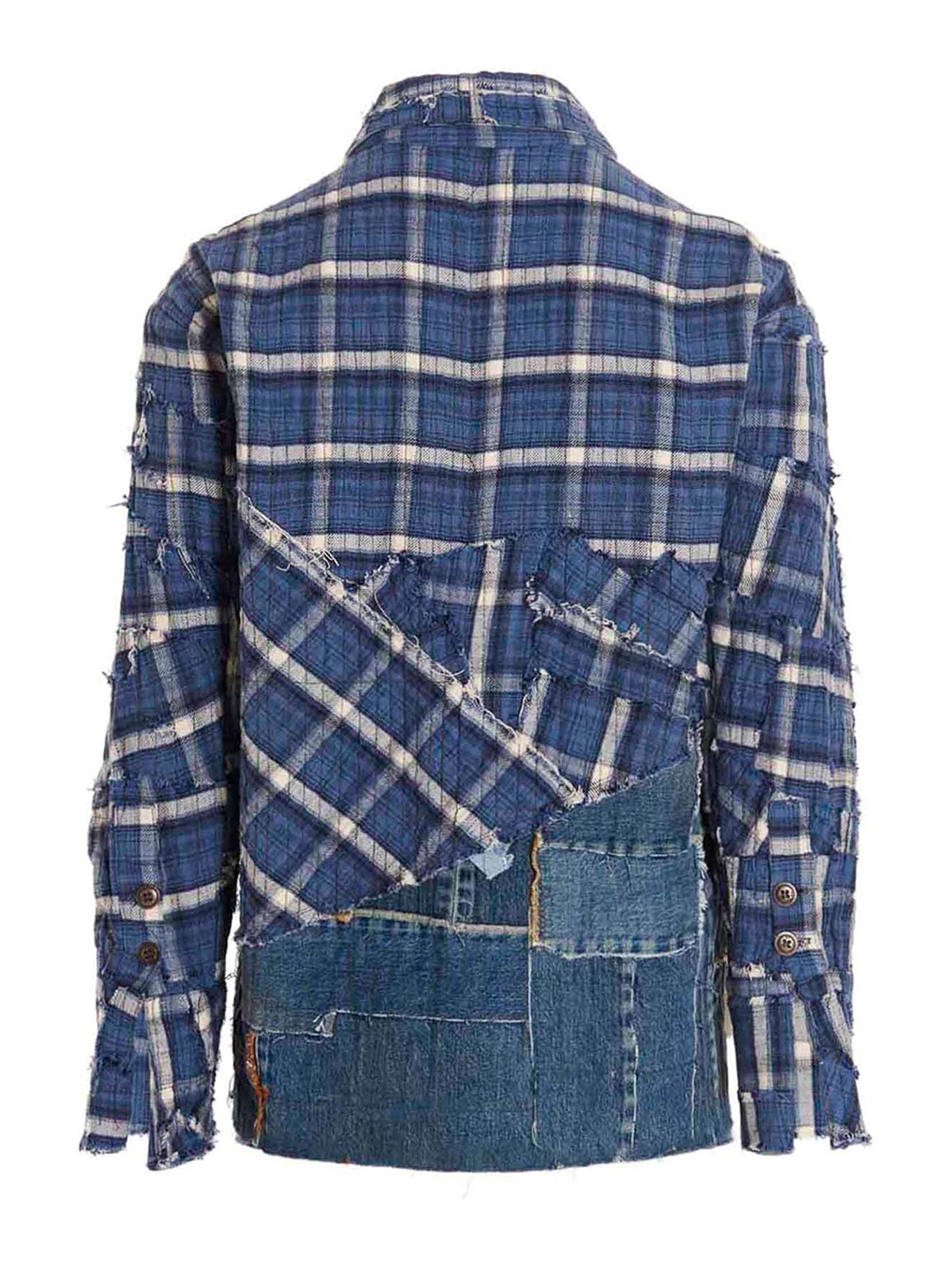 Greg Lauren シャツ - ブルー - ブルー|EM107BLUE | THEBS