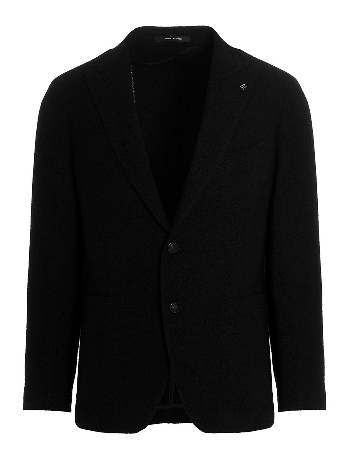 Tagliatore Men's Wool Blazer Black main image 1