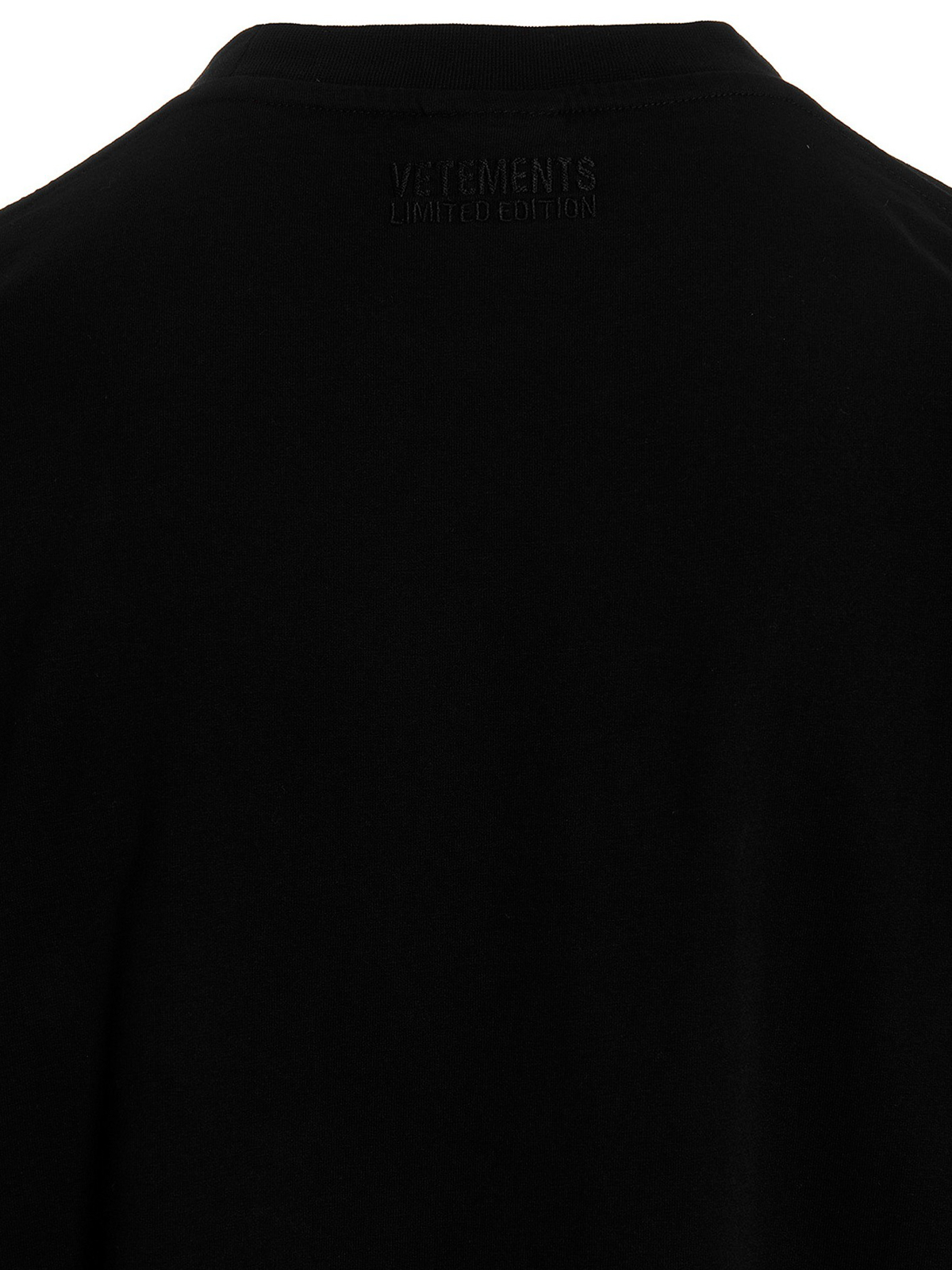 T-shirts Vetements - T-shirt Confidential - UA53TR460BBLACK