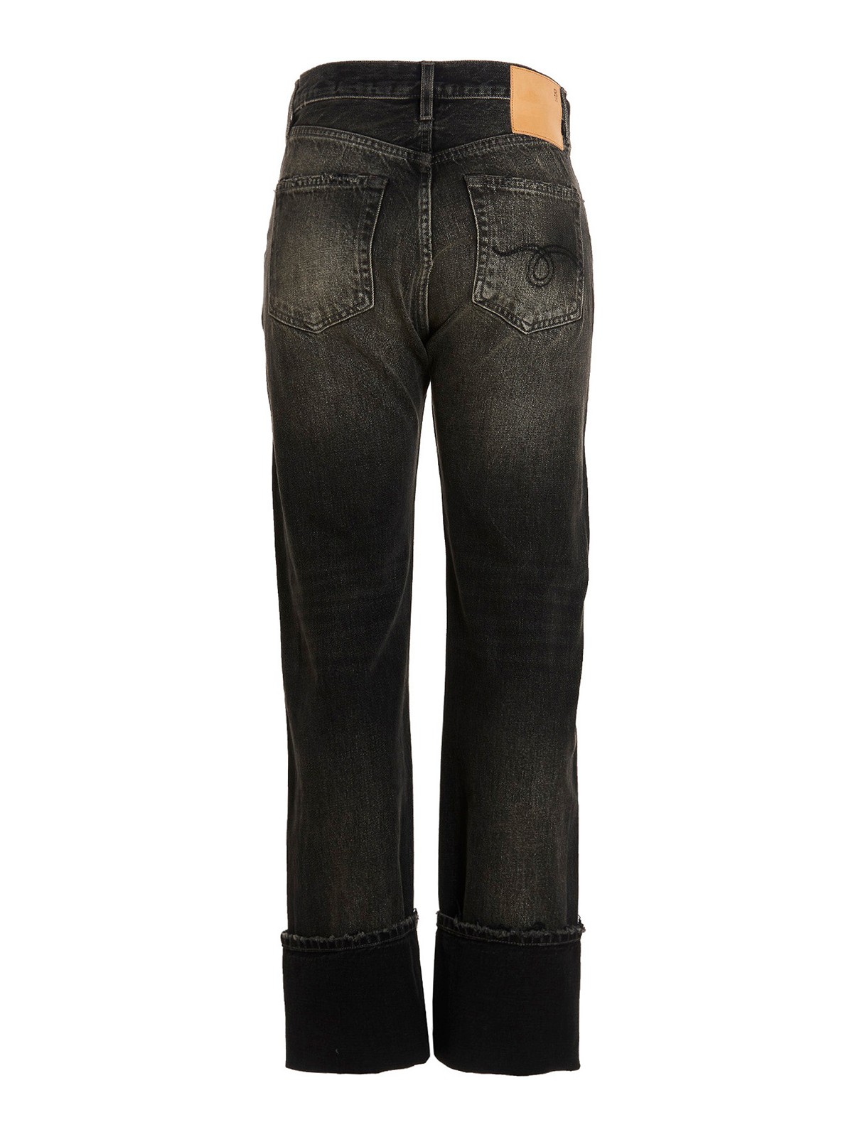 Shop R13 Jeans Courtney In Negro
