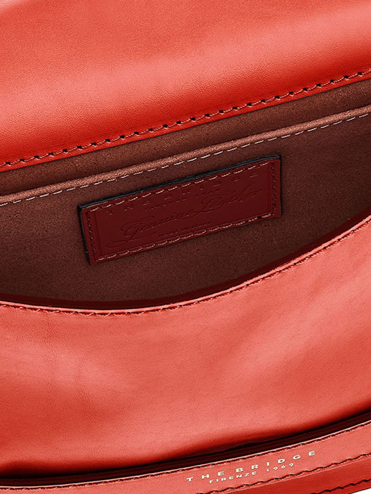 The Bridge ルクレツィア レザーとファブリックのクロスボディ