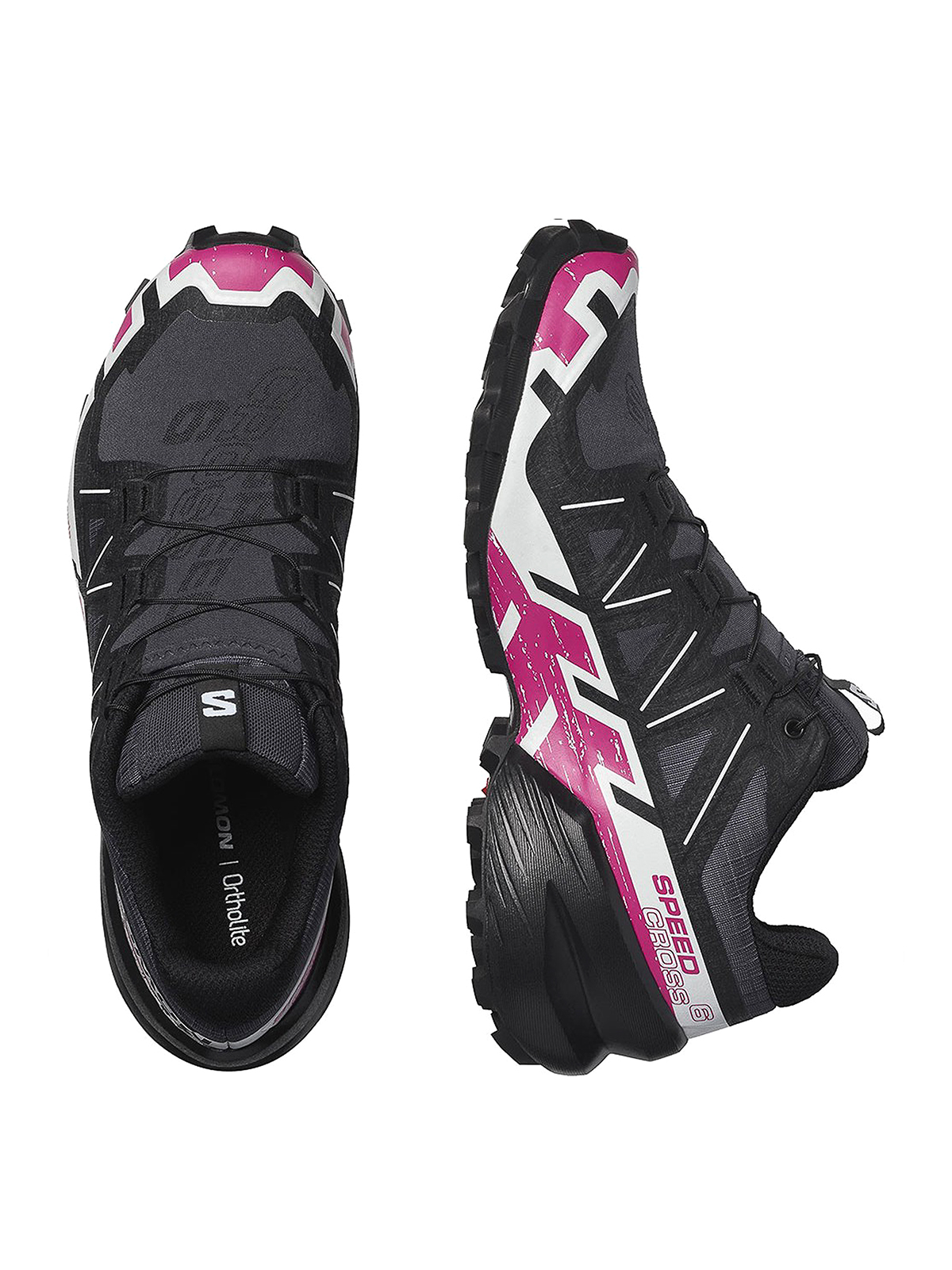 Shop Salomon Speedcross Sneakers In Negro