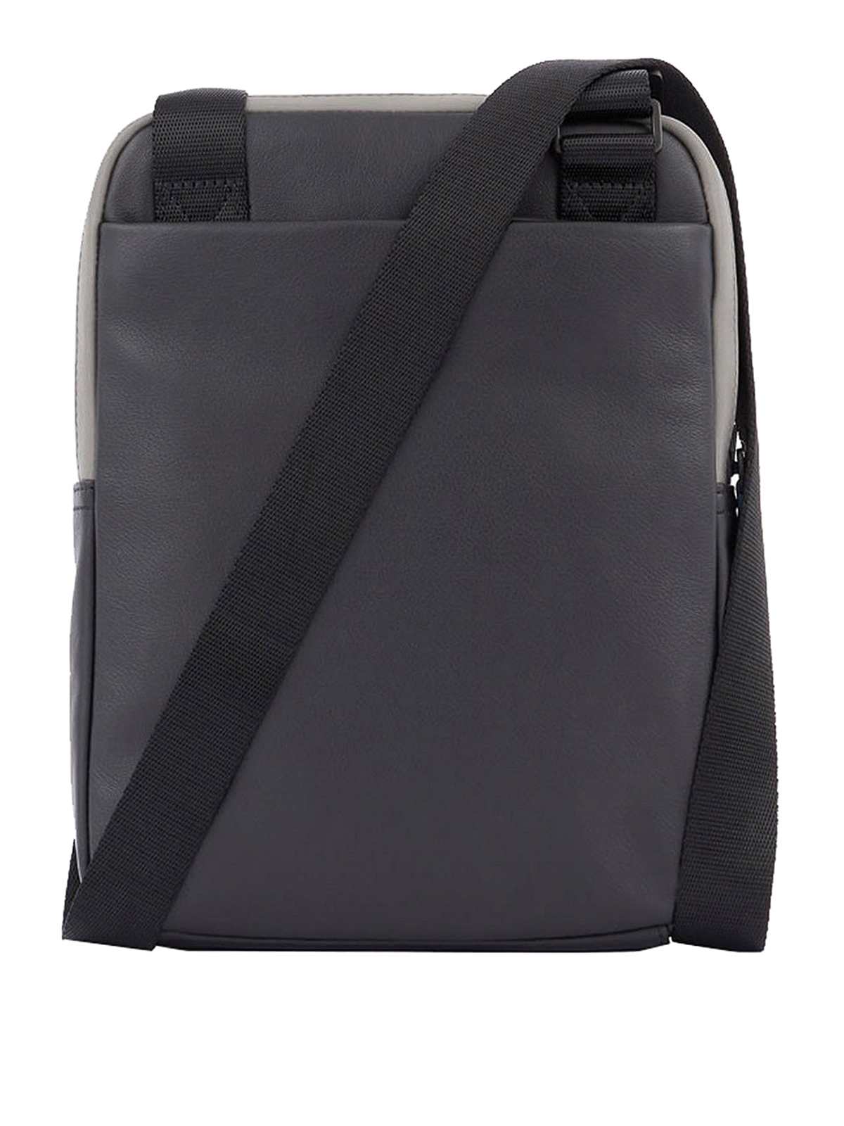 Piquadro Leather cross body bag - Grey - Women | CA1816UB00NGR