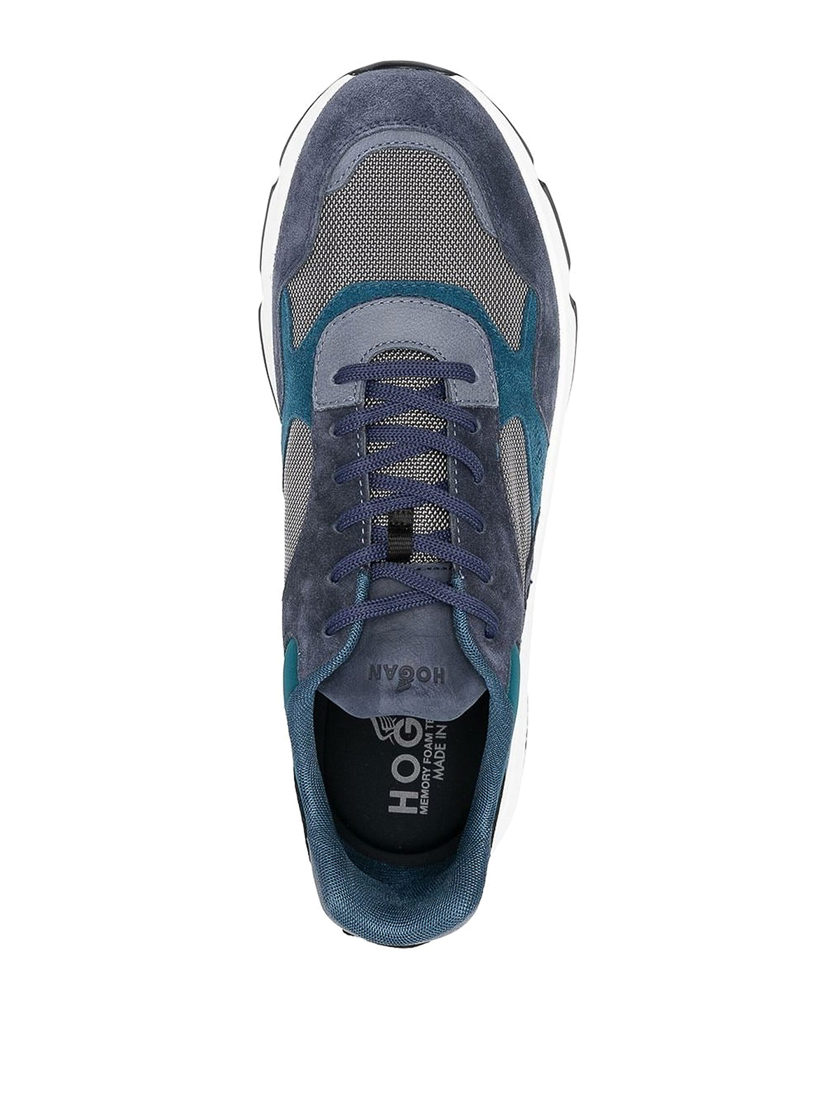 Shop Hogan H563 Sneakers In Azul
