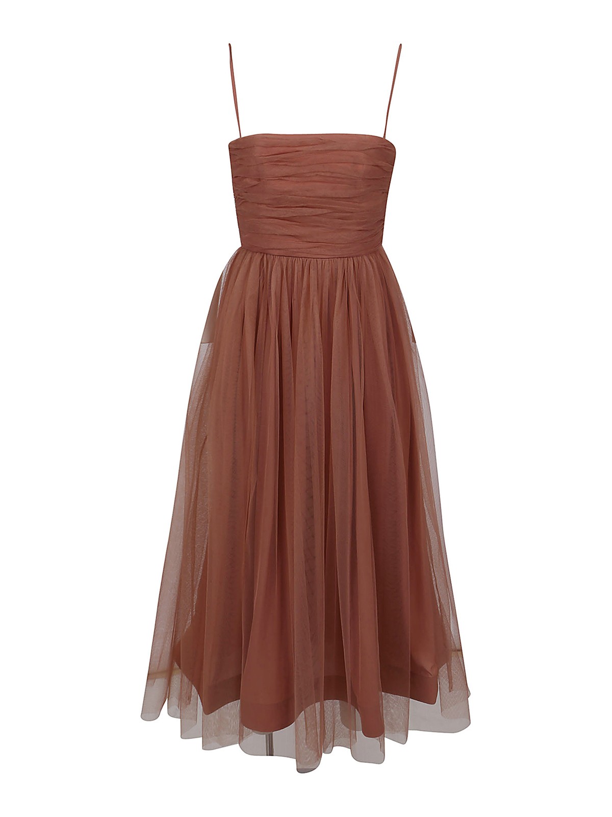 zimmermann tulle midi dress Zimmermann Charm pleated polka-dot flocked tulle midi dress- US 4/ AU 0