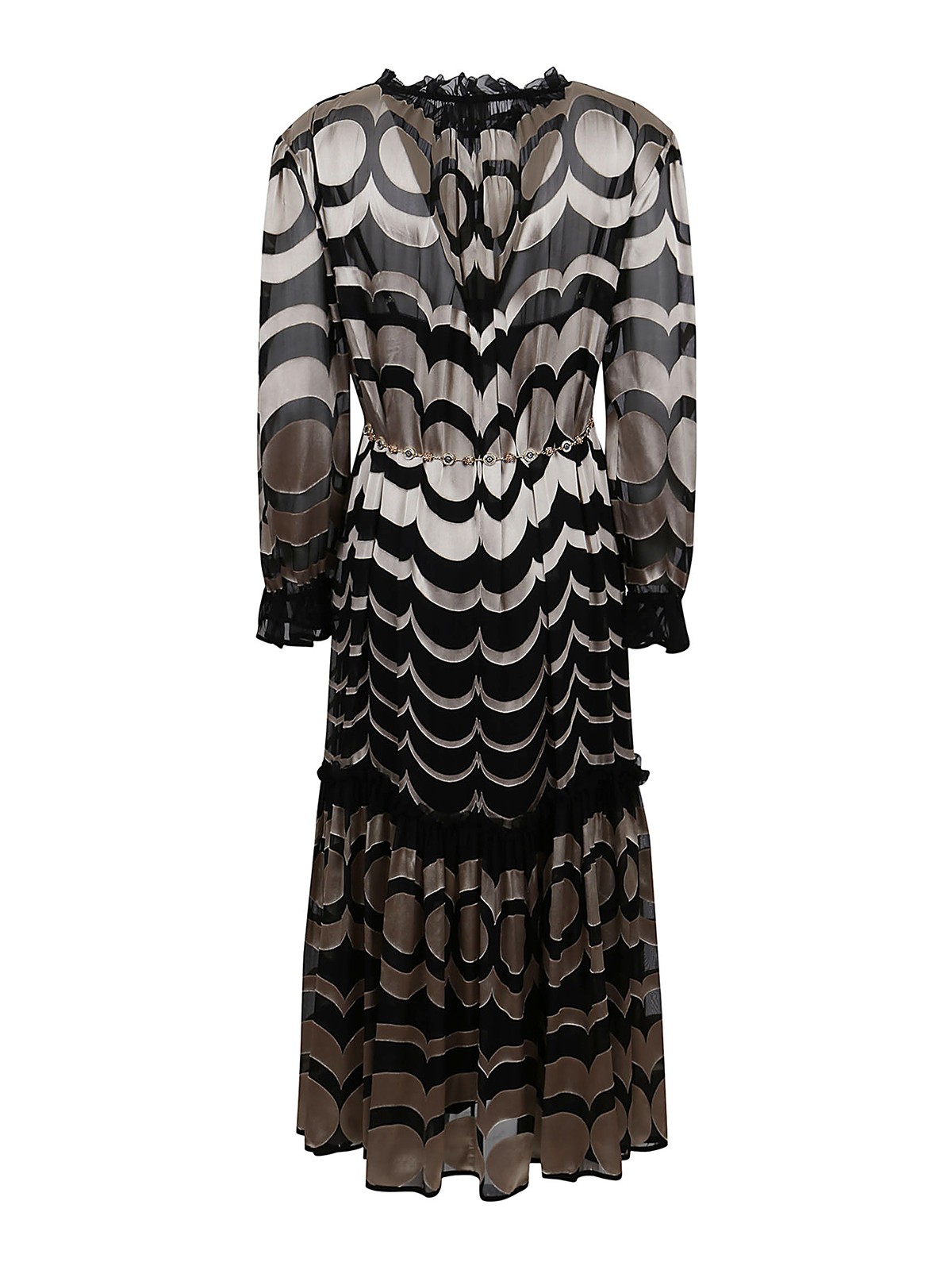 Zimmermann Kaleidoscope burnout dress - Black|5048DKALBLCR
