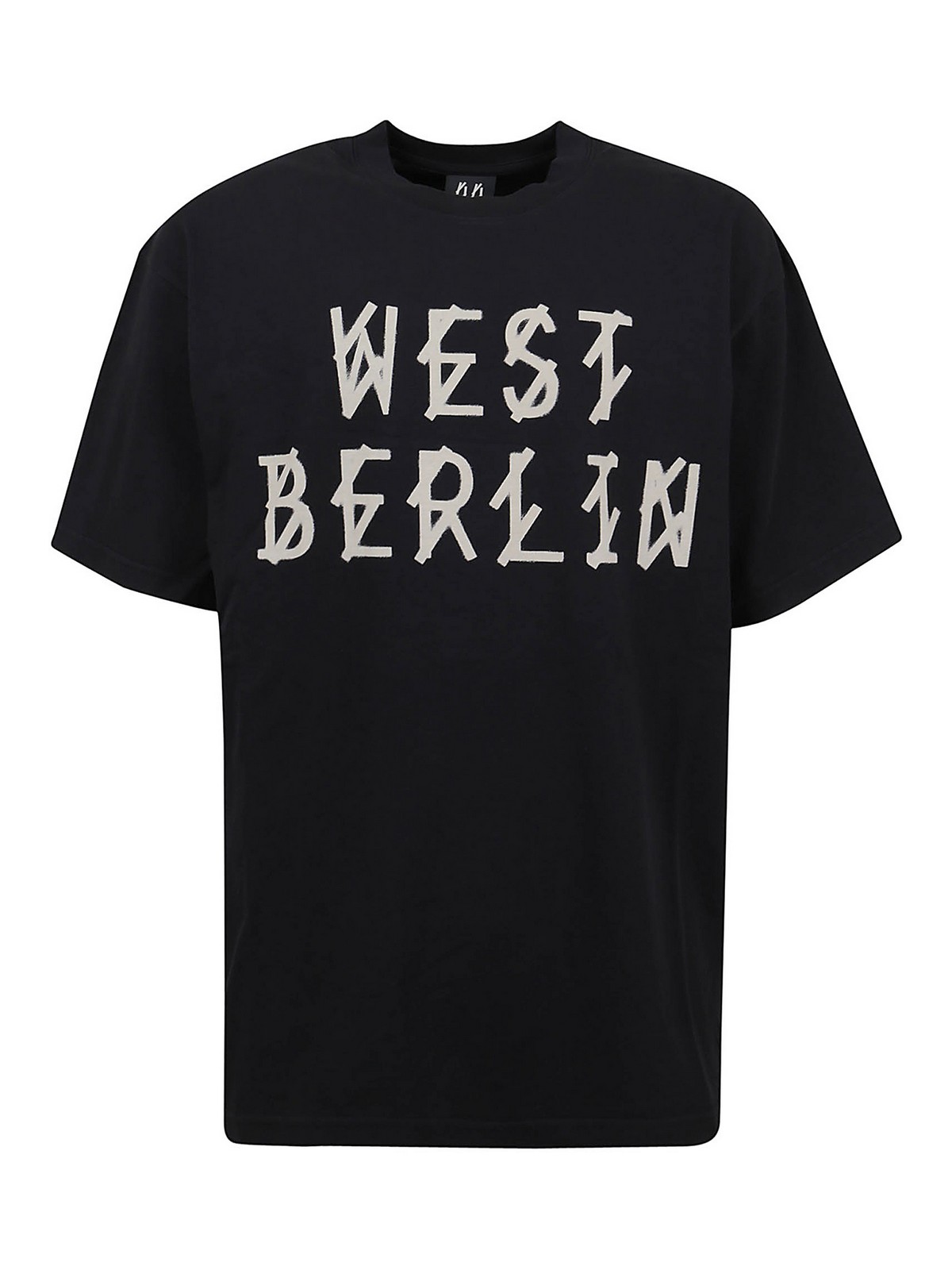 44 Label Group Logo printed T-shirt - Black | B0030088FA141P121