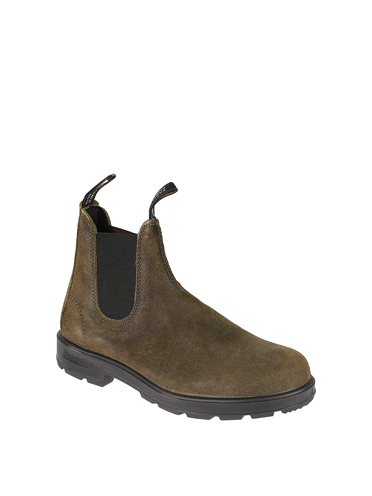 Shop Blundstone Leather Ankle Boots In Verde