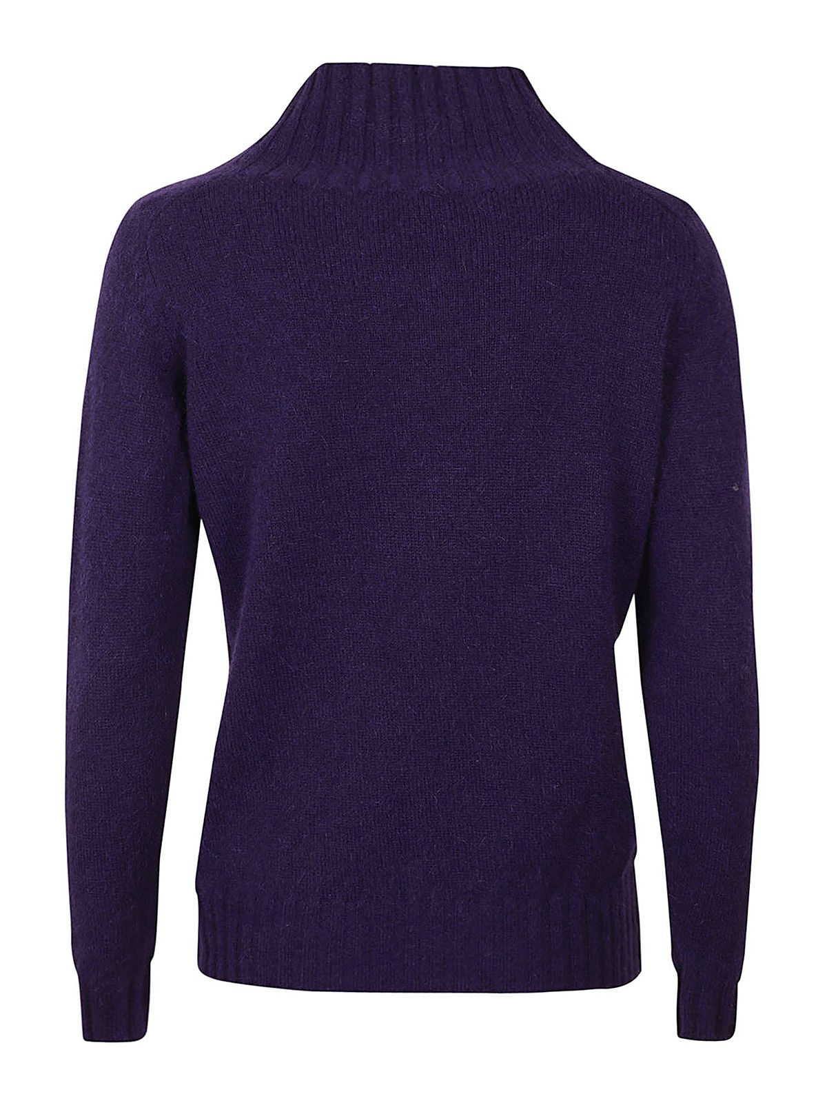 Zanone Maglia dolcevita in lana Viola Donna 852563ZY678Z7562