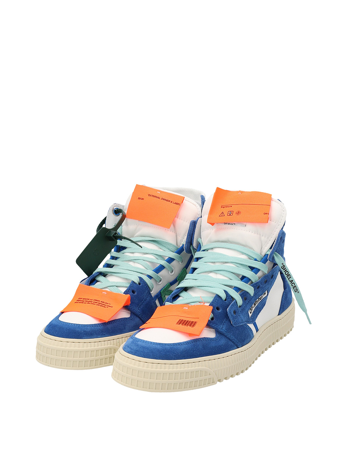Off White Off Court 3.0 Sneakers Blue Black
