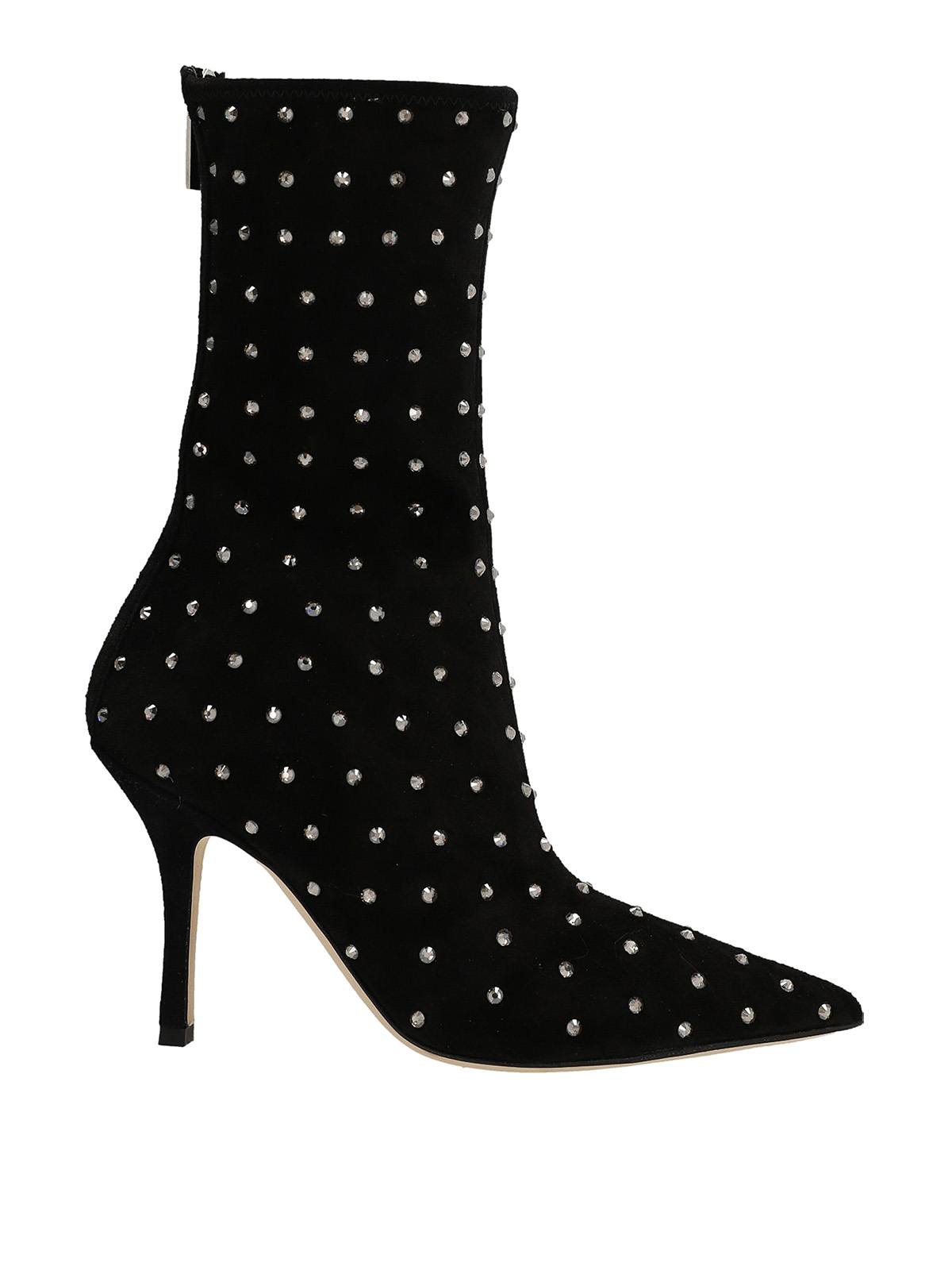 Shop Paris Texas Holly Mama Ankle Boots In Negro