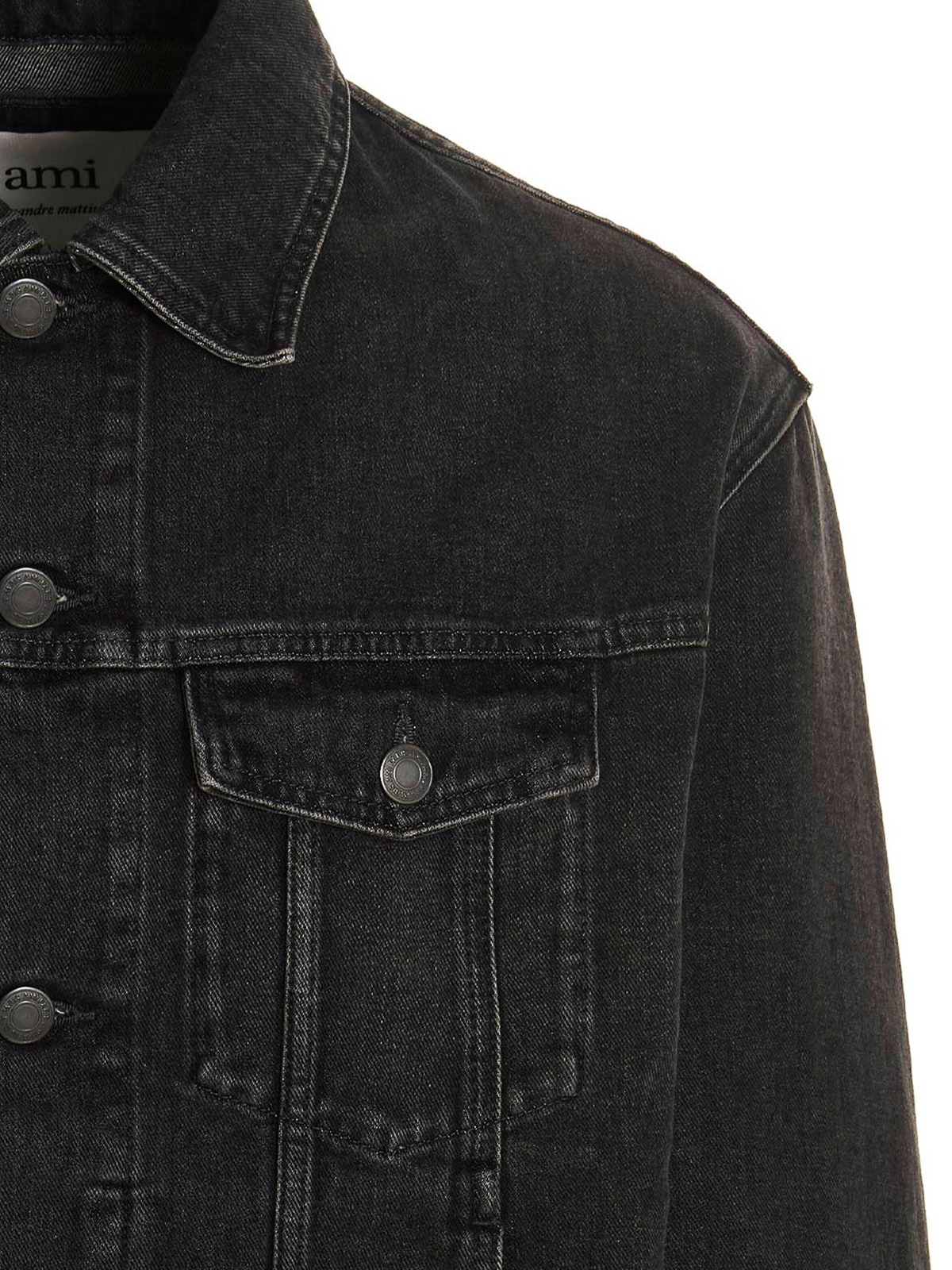 Ami alexandre mattiussi denim clearance jacket