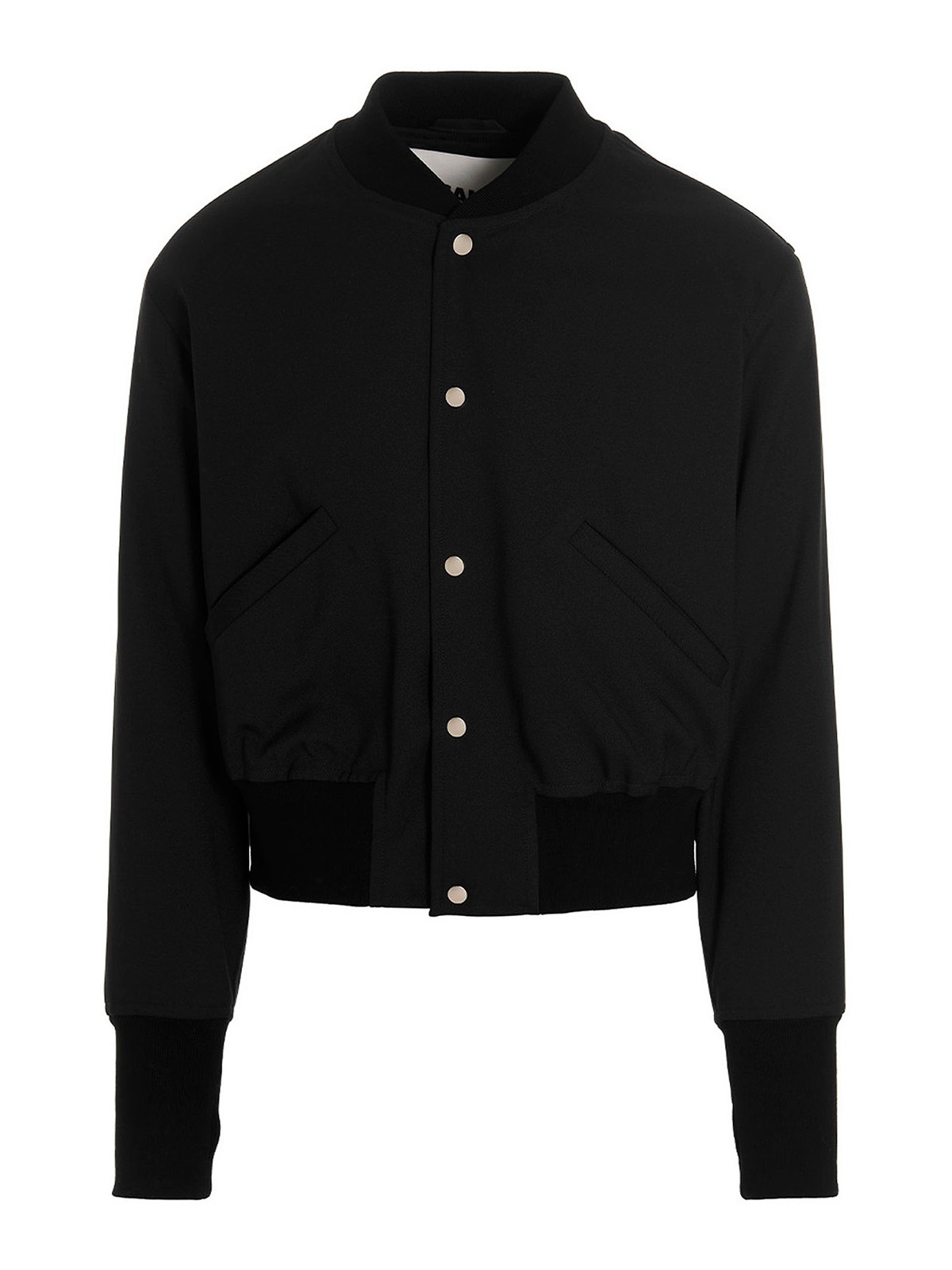 Jil Sander ボンバージャケット - 黒|J21BN0032J70001001