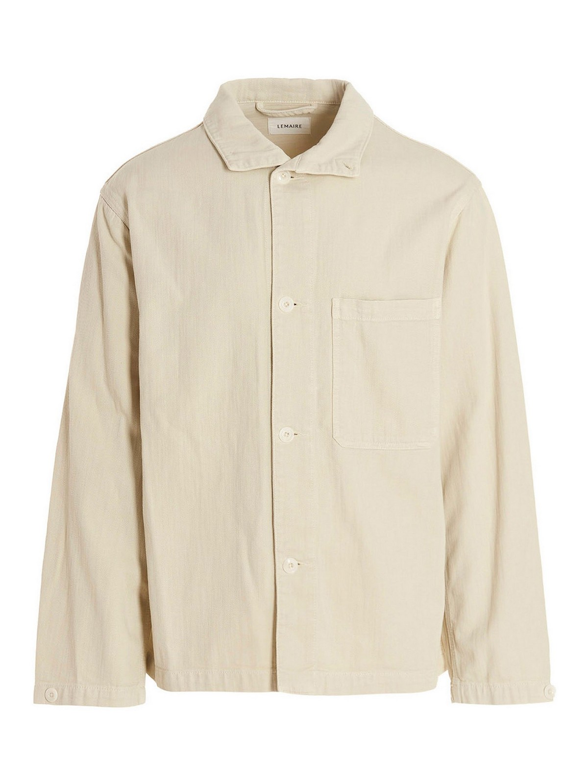 Shirts Lemaire - Stand collar overshirt - OW326LD087015