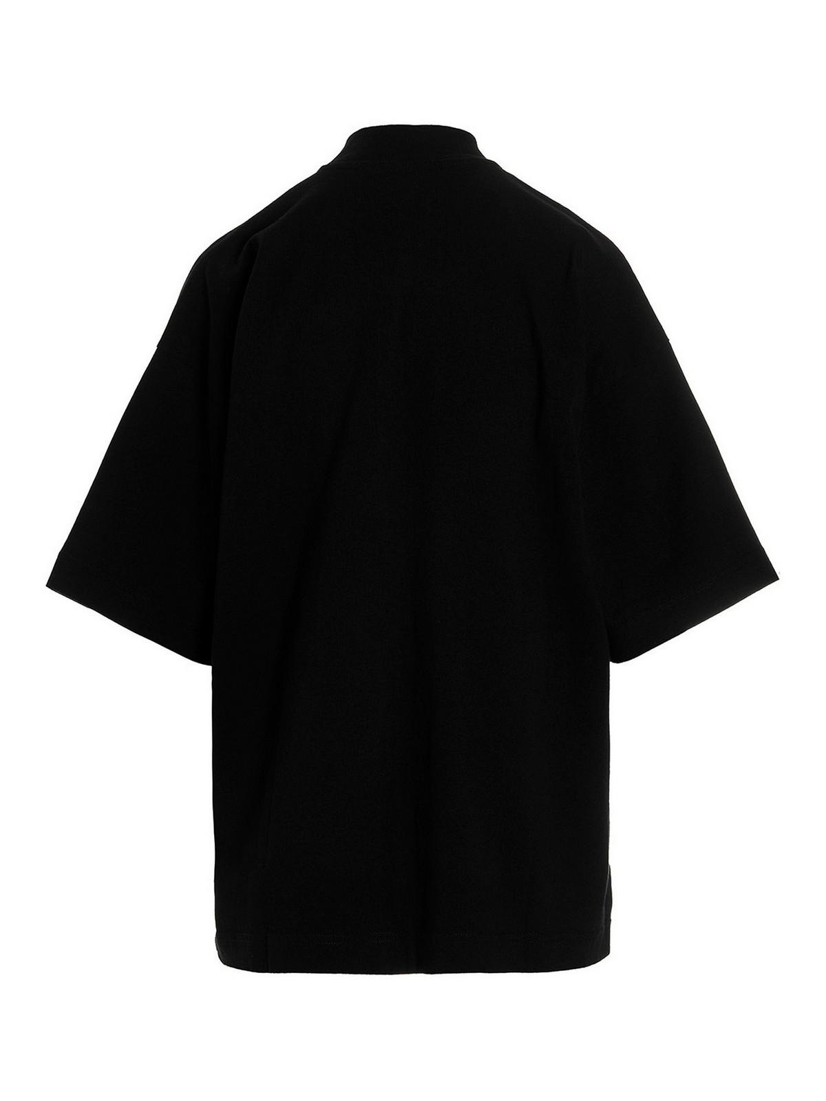 Tシャツ・カットソー PALM ANGELS Women Tops PWAA044S24JER0021003 Black Palm Angels logo-print T-shirt | Black | FARFETCH