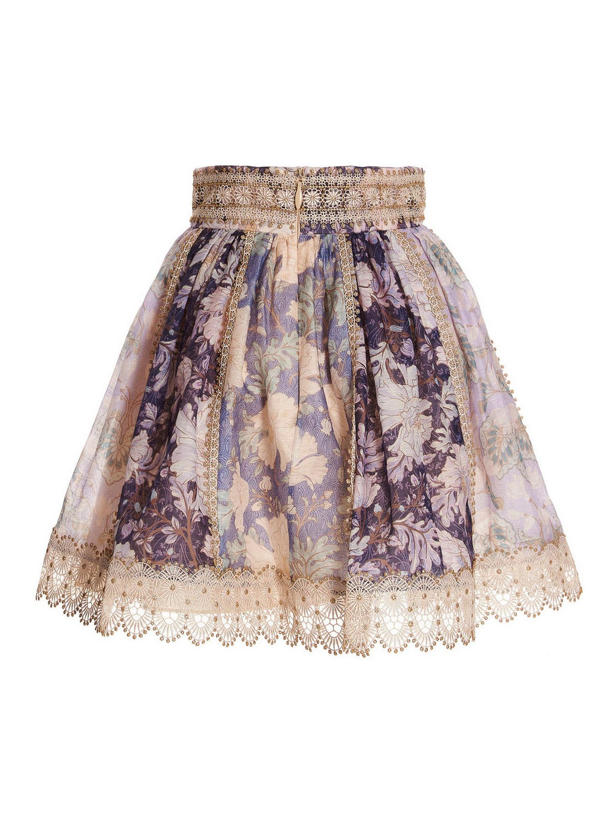 Mini skirts Zimmermann - Celestial miniskirt - 4496SCELSPLF | thebs.com