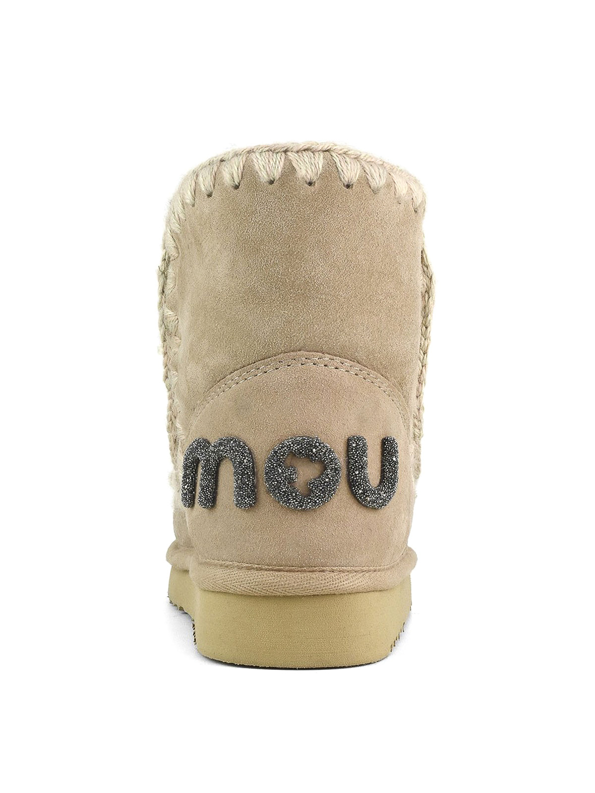 Mou Eskimo 18 Ankle Boots In Sand