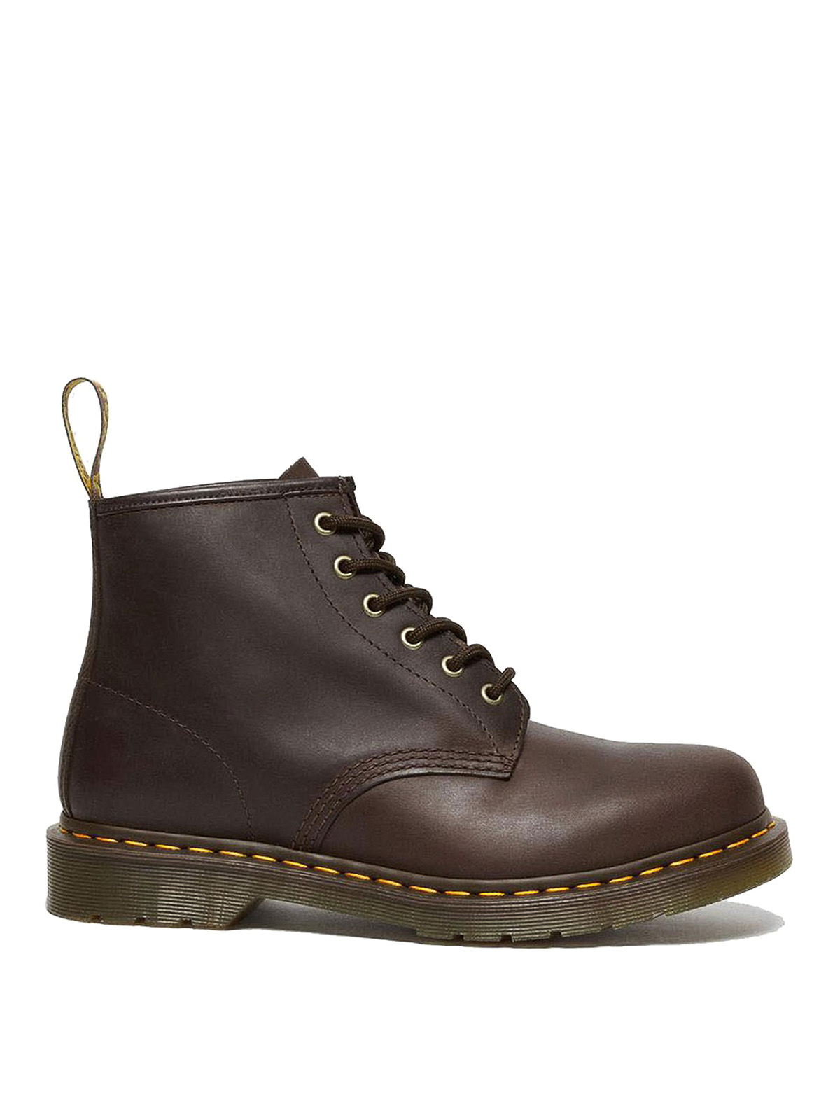 Shop Dr. Martens' 101 Ankle Boots In Marrón Oscuro