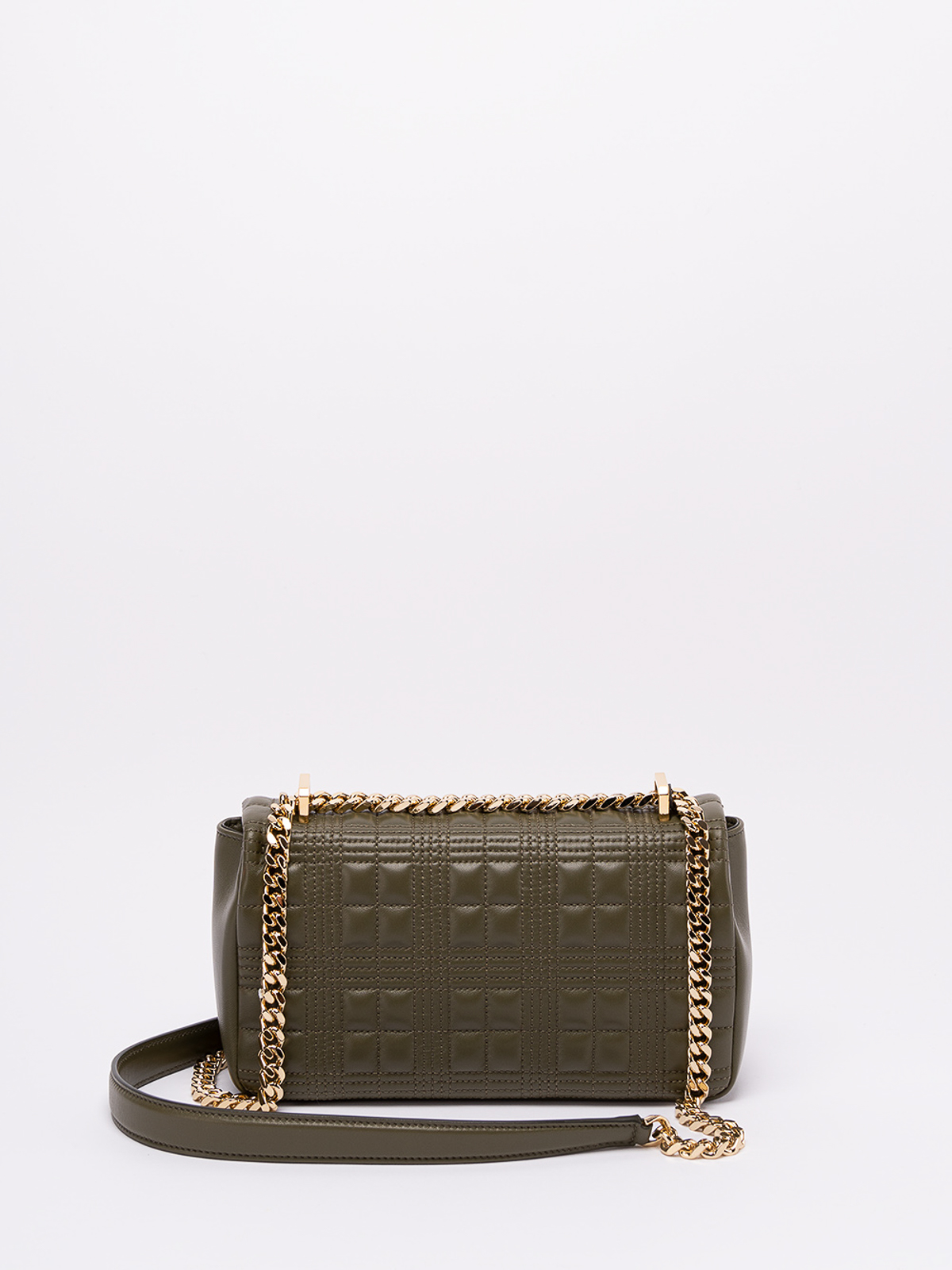 Burberry Small Quilted Crossbody Bag, Brown