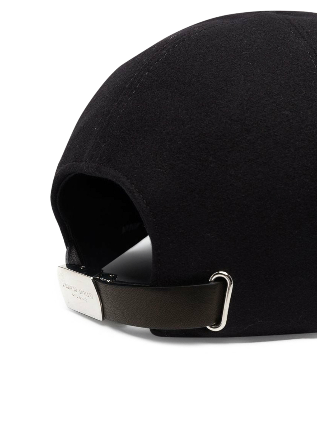 Hats & caps Giorgio Armani - Wool blend baseball hat