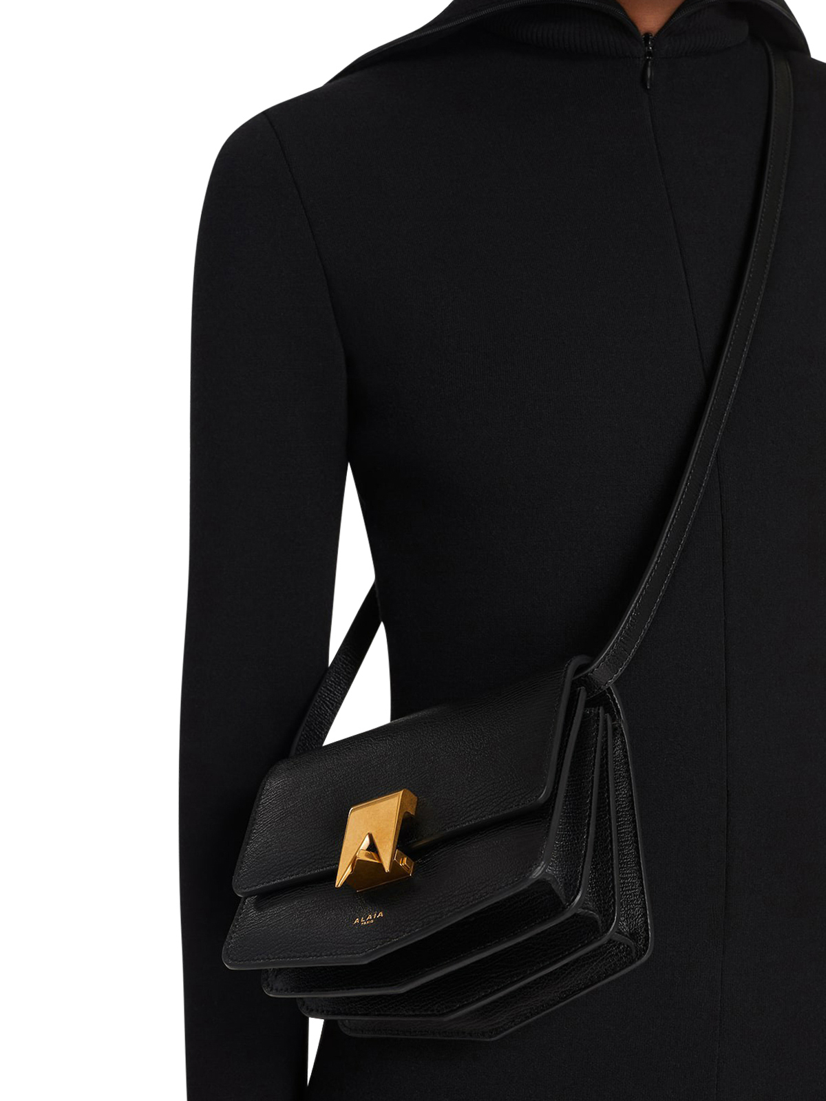 Alaïa Le papa small - Black - Women|AA1S01417CA171999
