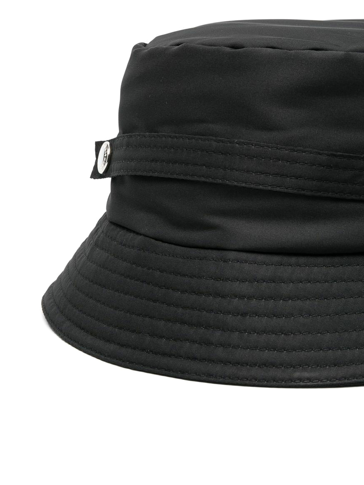 Shop Alexander Mcqueen Padded Bucket Hat In Black