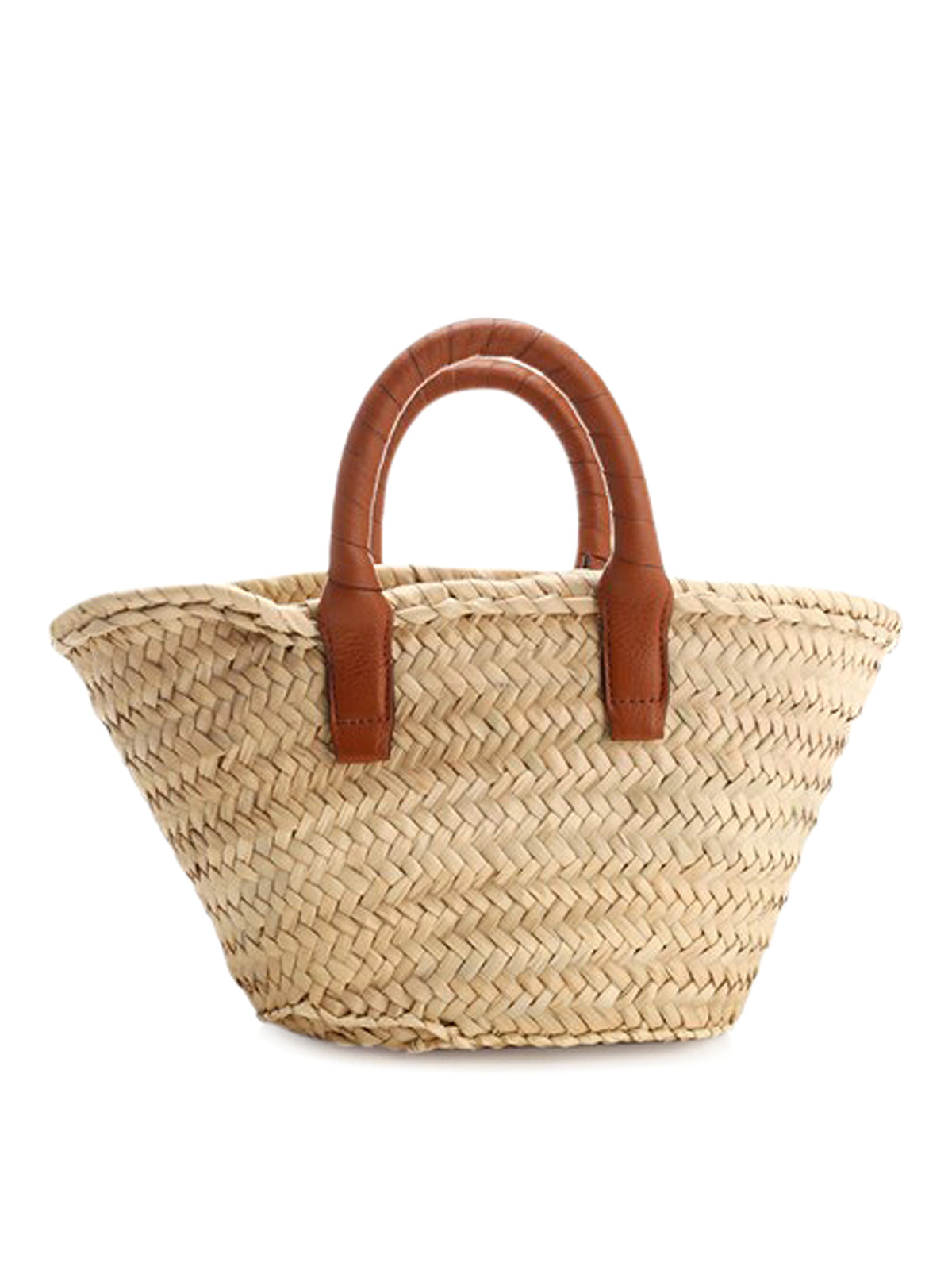 ★SO MARCH☆MINI BASKET BAG Chloe' Marcie mini basket - Brown - Women | CHC22SS732G5825M