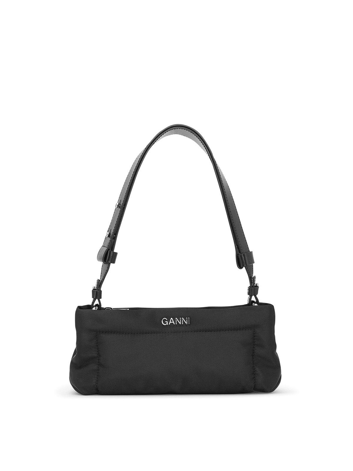 GANNI ピロー バゲット ロゴ ミニ ショルダー GANNI ピロー バゲット 