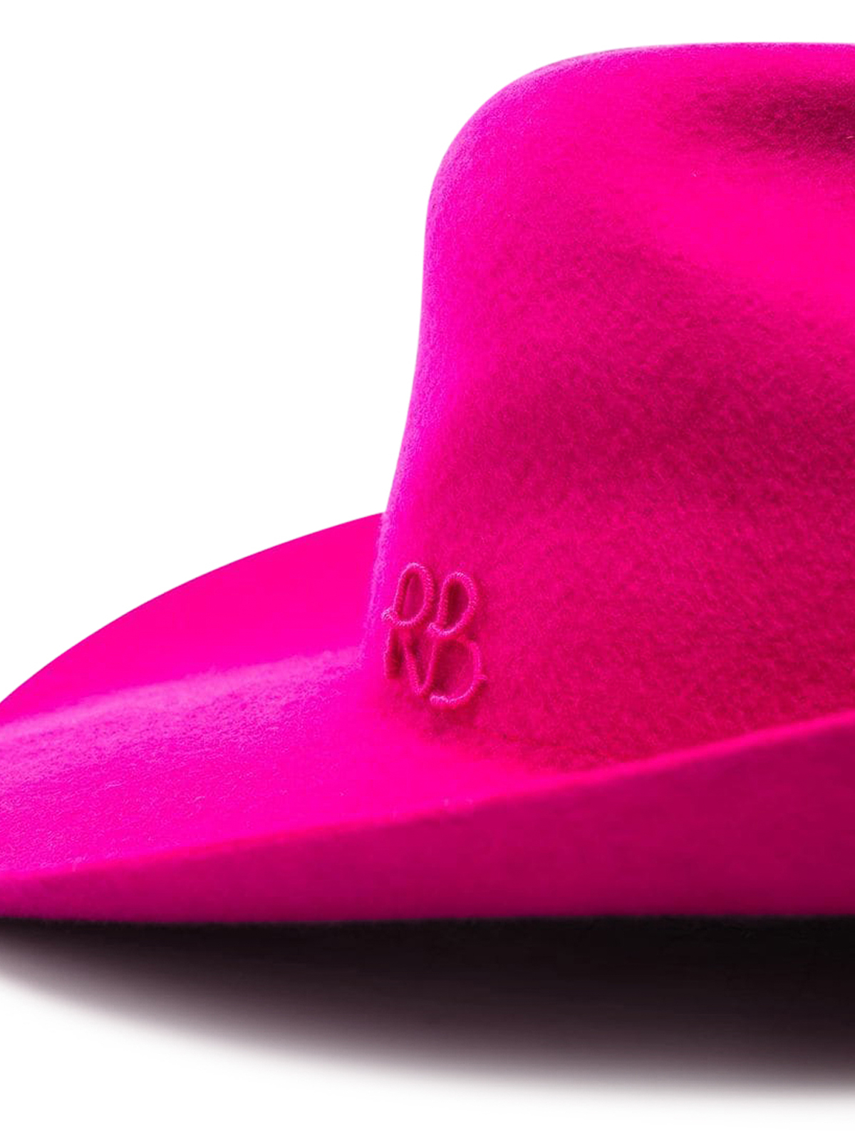 Shop Ruslan Baginskiy Felt Cowboy Hat In Rosado