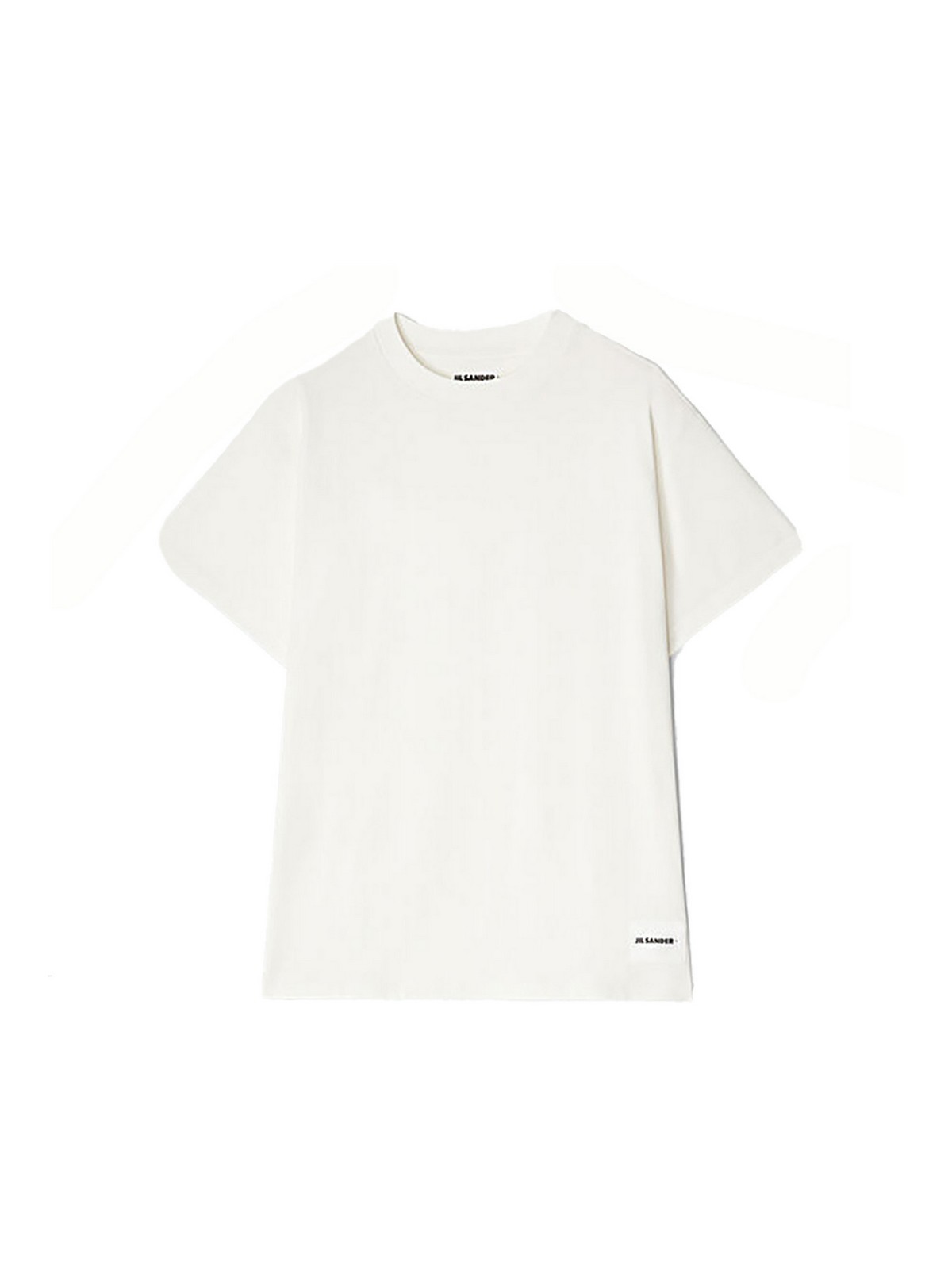 Jil Sander 3 T-shirts Set In Blanco