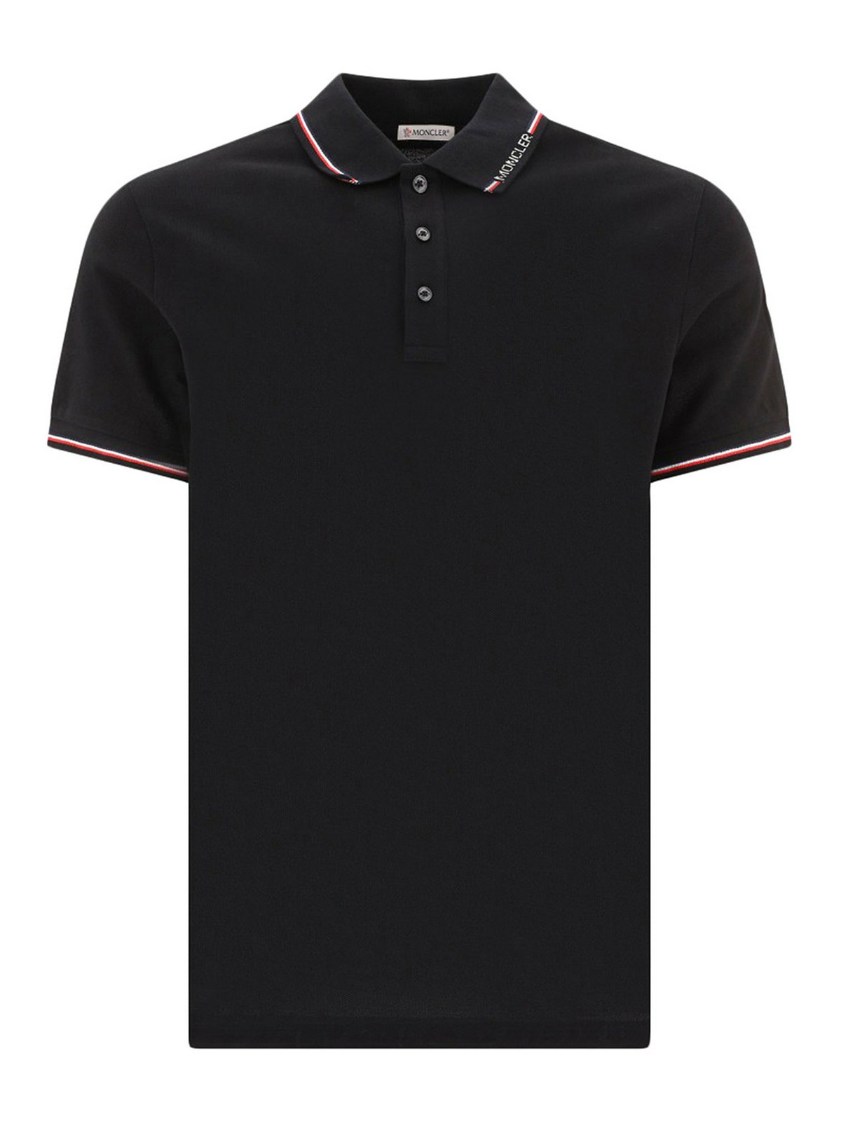 Moncler mens polo sale on sale