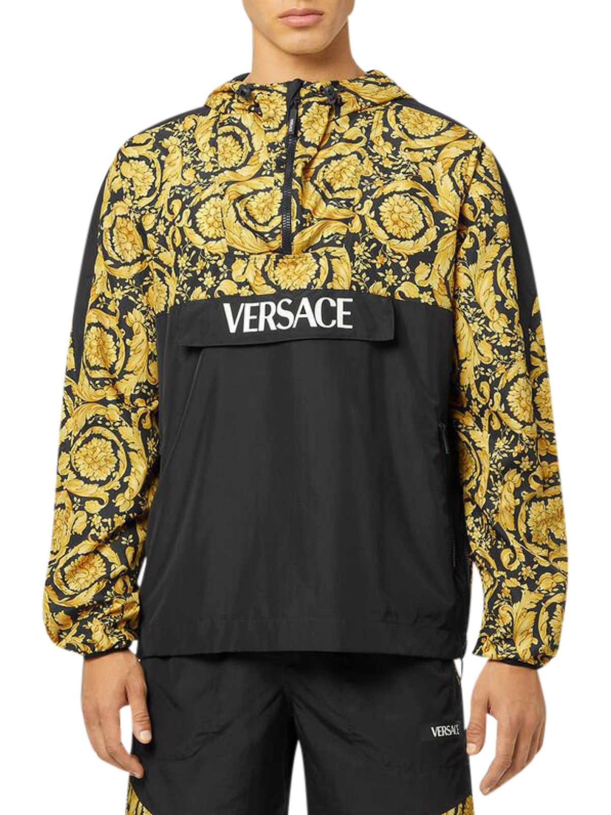 VERSACE ブラック ウール カジュアルジャケット Versace カジュアルジャケット - 黒 | 10037431A025765B010