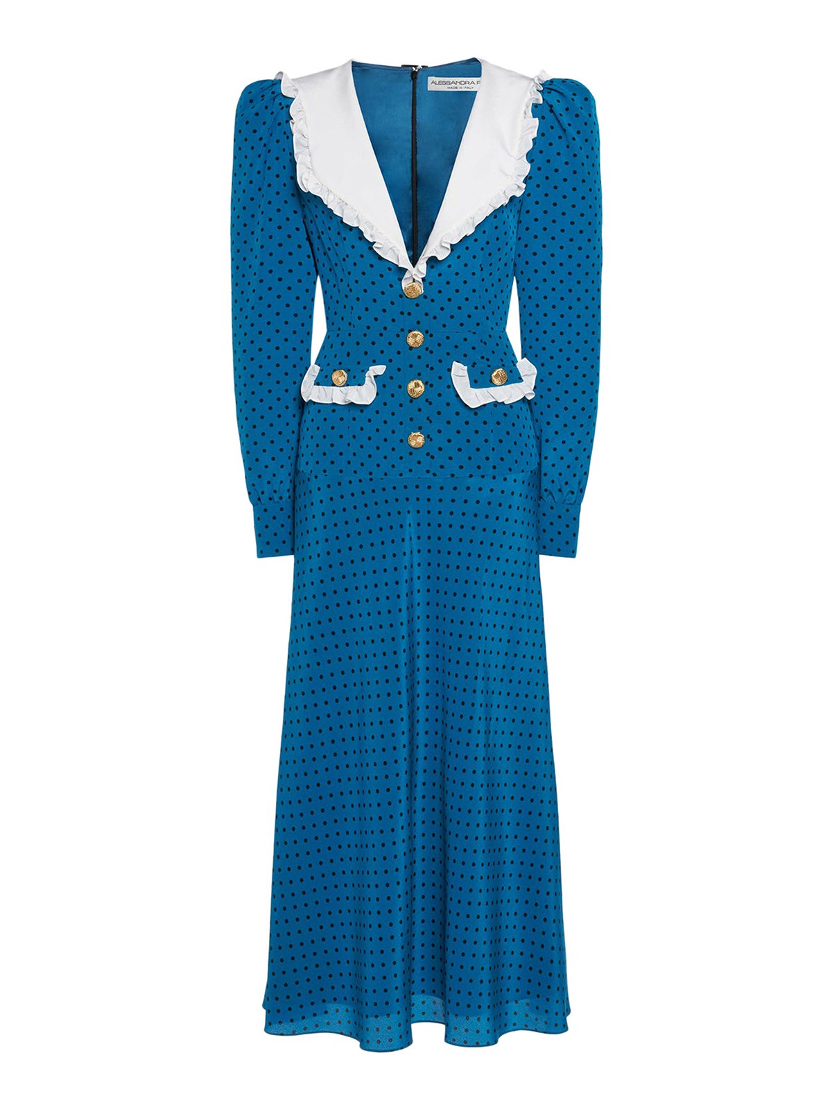 ワンピース ALESSANDRA RICH Women Dresses FABX3609F4230 Blue BOWS PRINT DRESS – Alessandra Rich