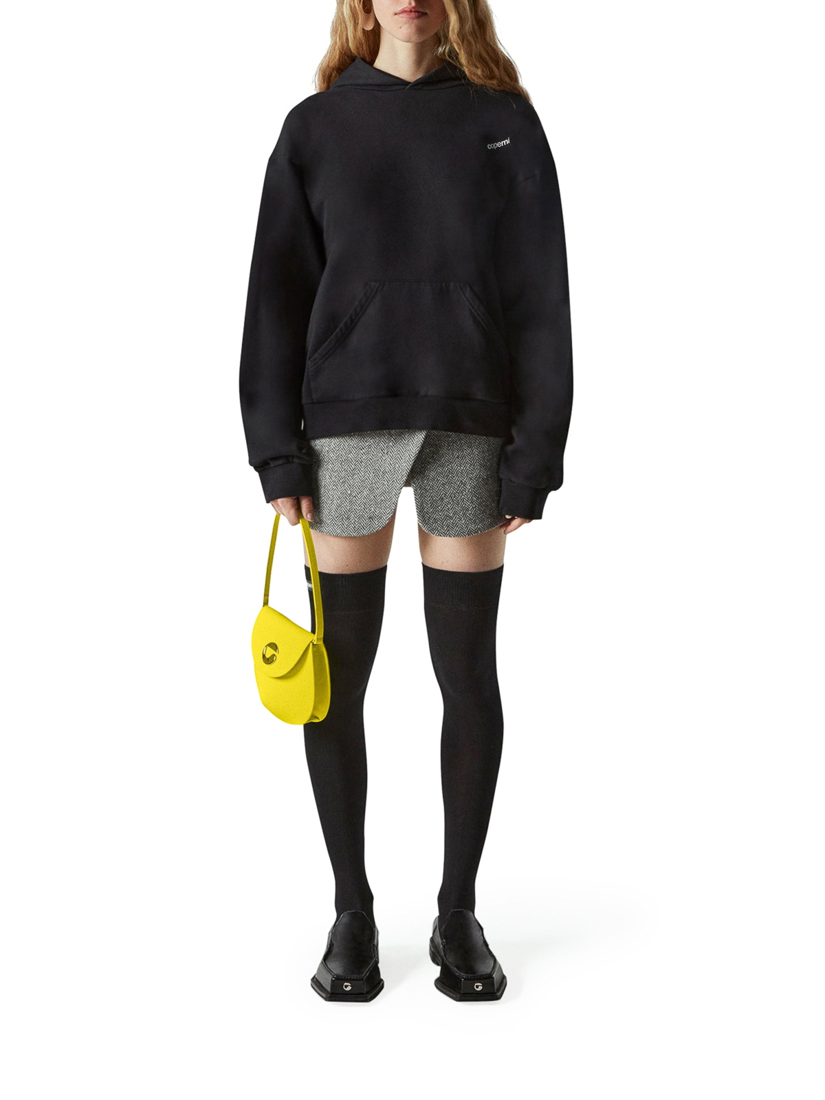 ★Coperni★ロゴフディー Coperni Logo hoodie - Black - Women | COPJS15521BLACK