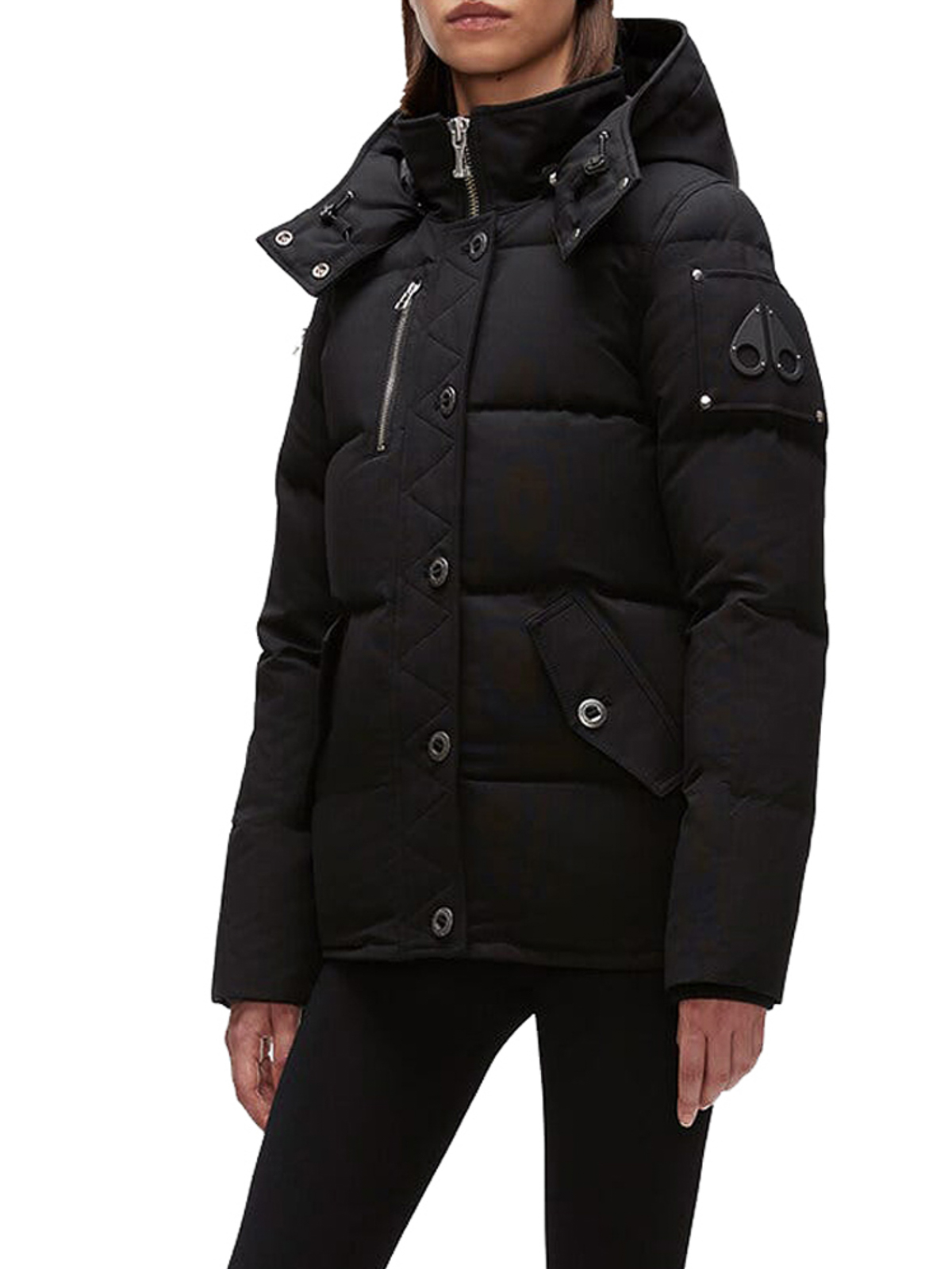 Moose Knuckles Knowlesville 3 puffer jacket - Black|M32LJ129N292