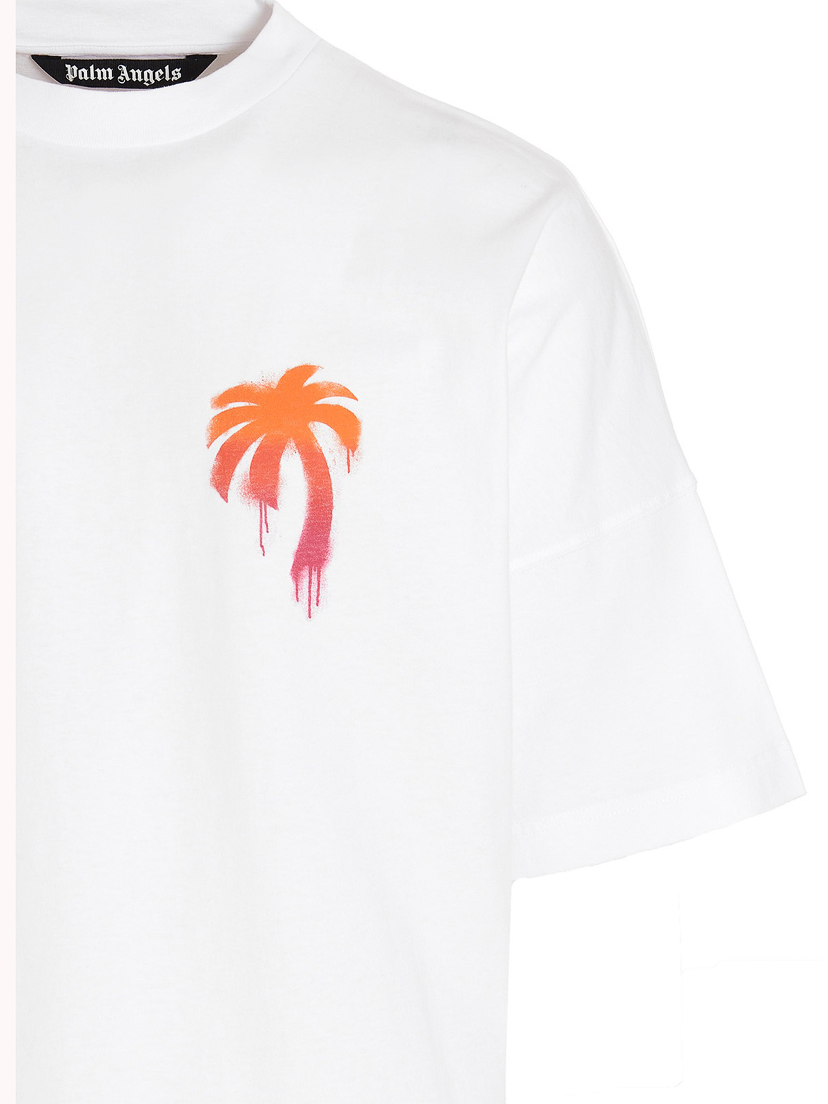 T-shirts Palm Angels - T-shirt sprayed palm - PMAA002F22JER0040132